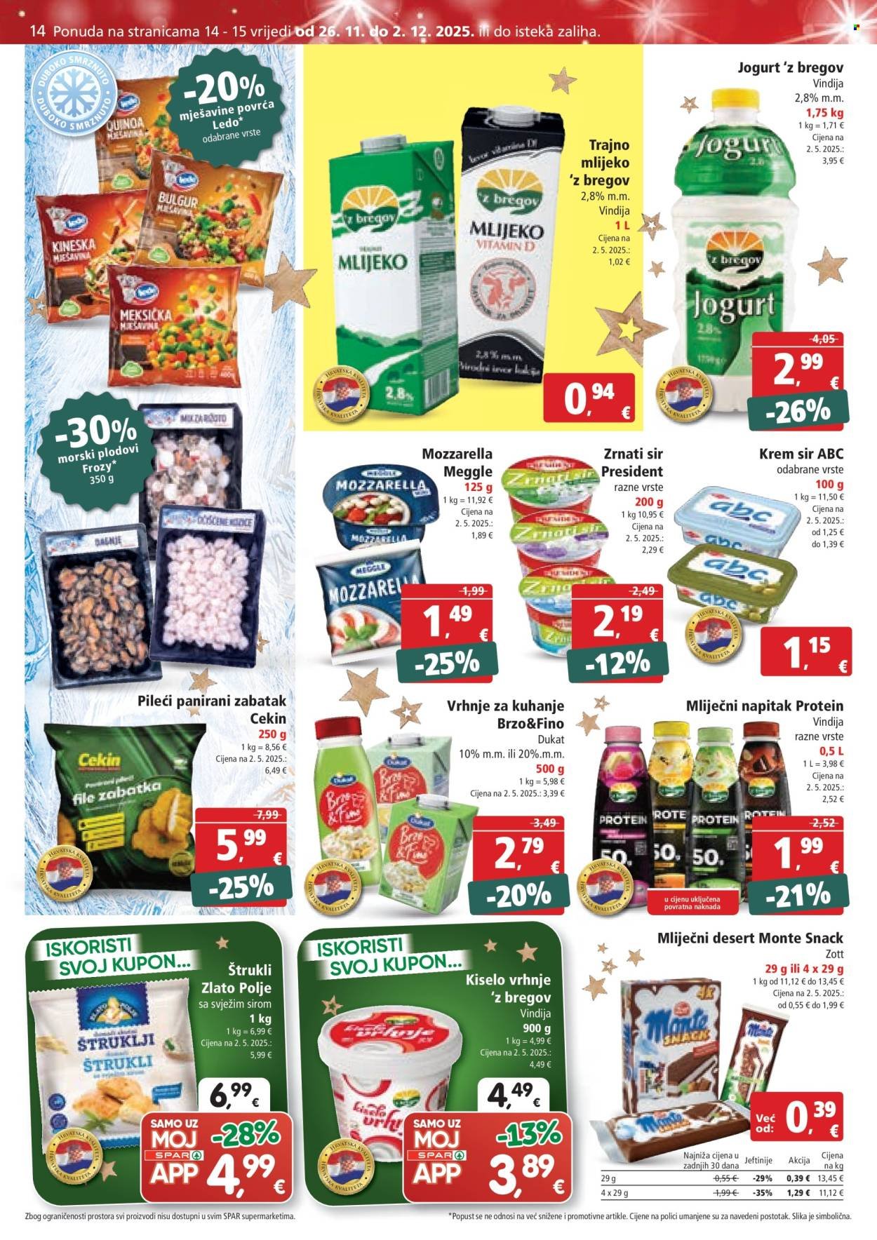 SPAR katalog - Od srijede 26.11.2025.