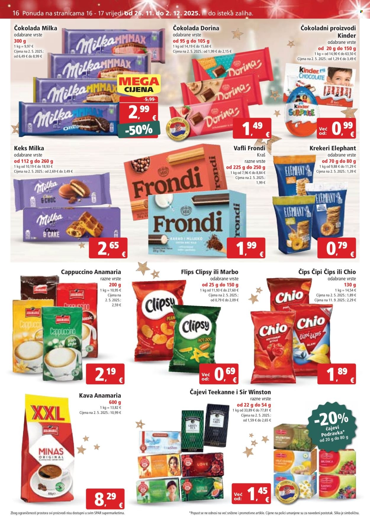 SPAR katalog - Od srijede 26.11.2025.