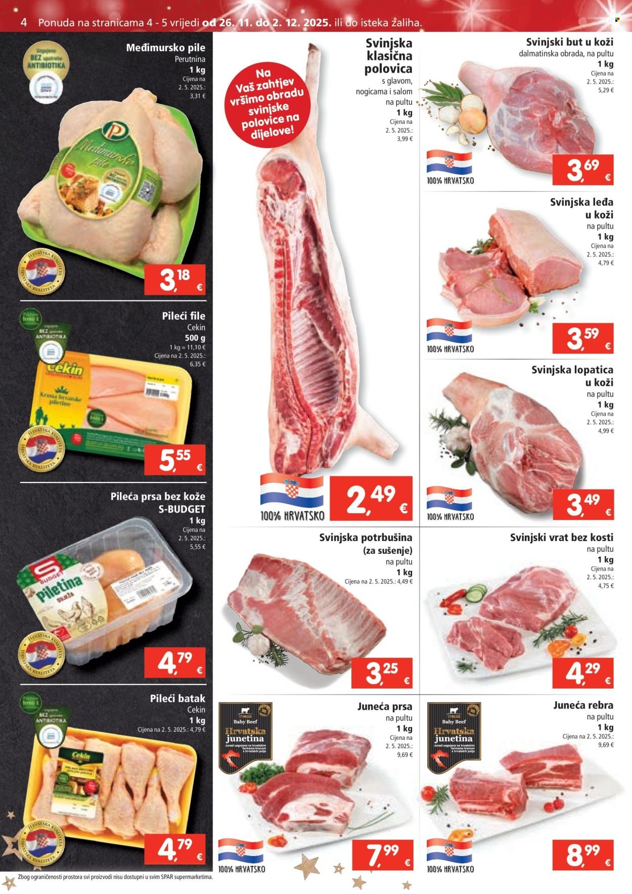 SPAR katalog - Od srijede 26.11.2025.