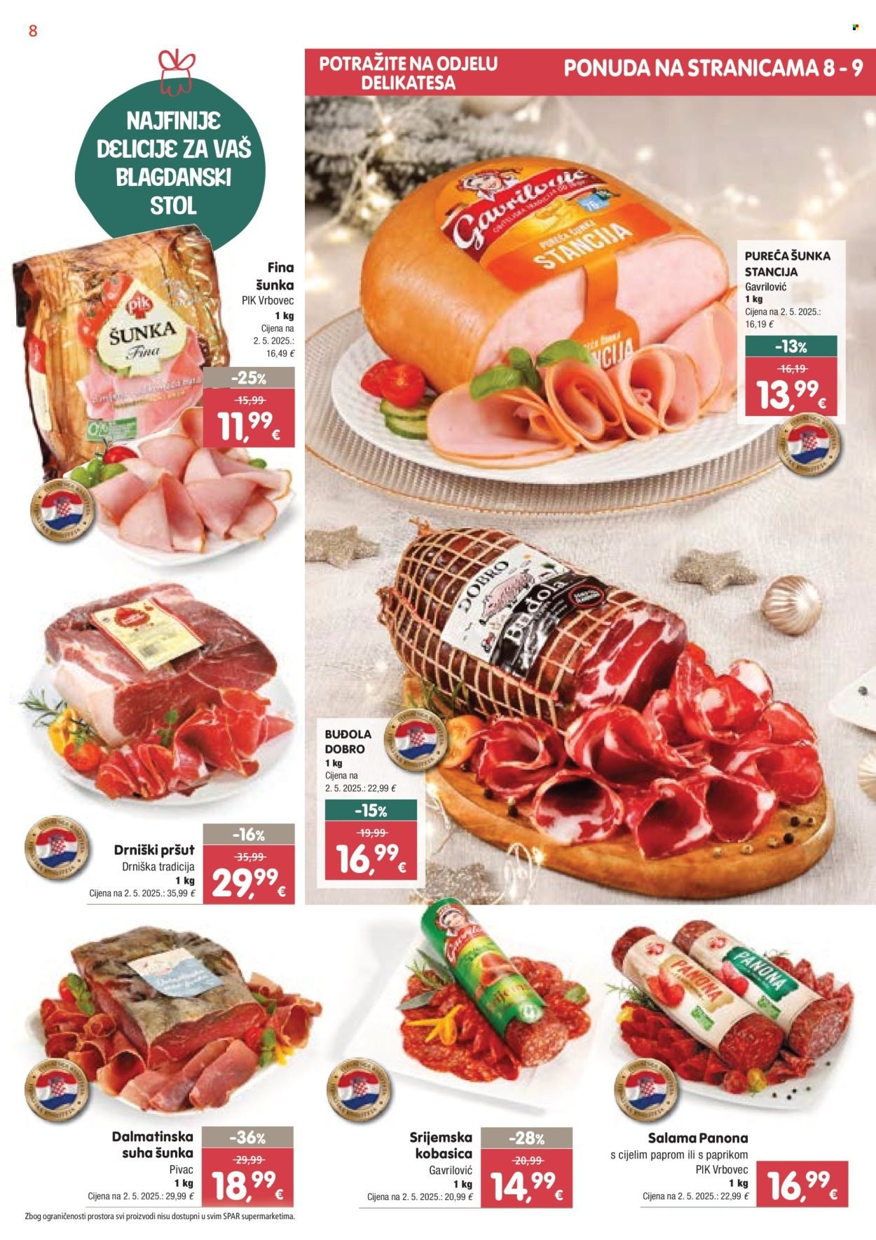 SPAR katalog - Od srijede 26.11.2025.