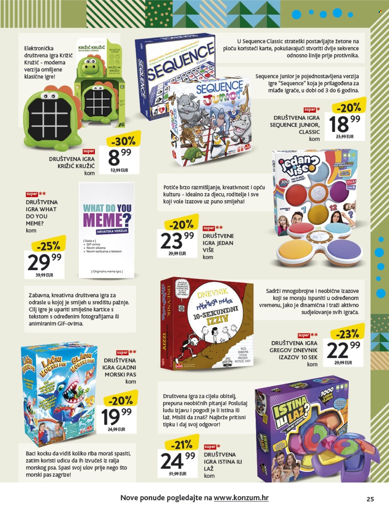 KONZUM katalog - Katalog igračaka