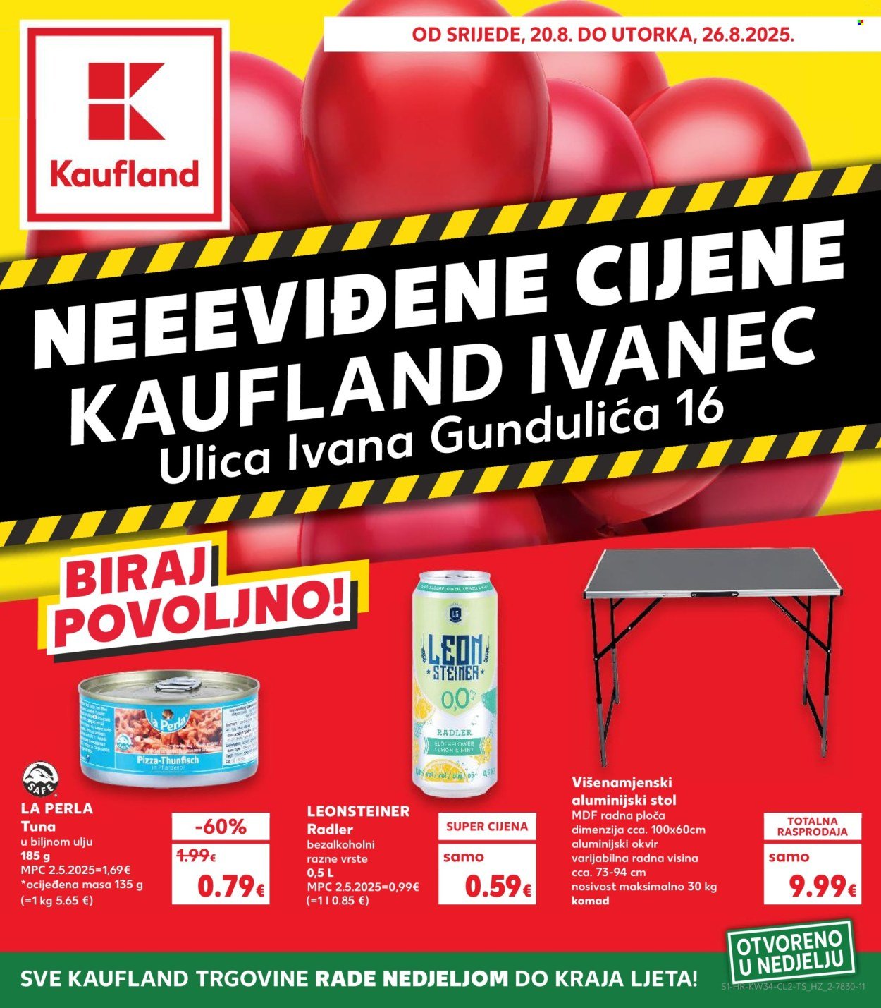 KAUFLAND katalog - Od srijede 20.08.2025.