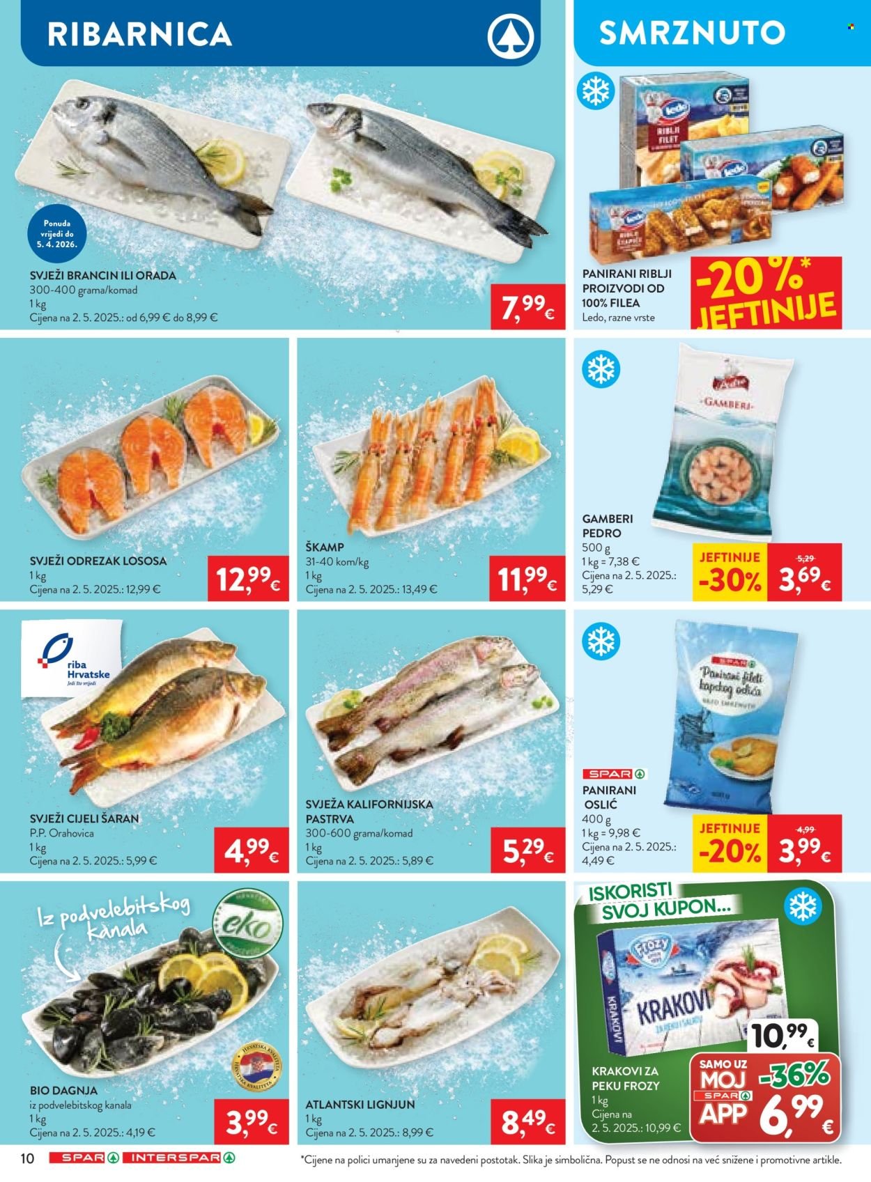INTERSPAR katalog - Od srijede 01.04.2026.
