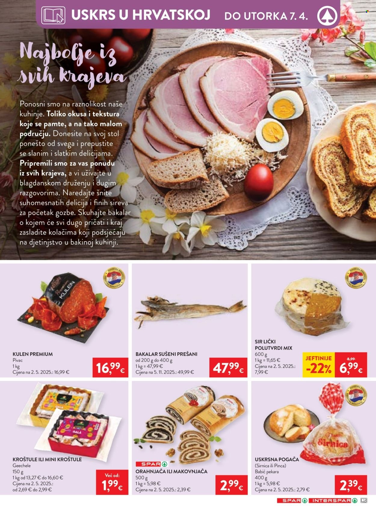 INTERSPAR katalog - Od srijede 01.04.2026.