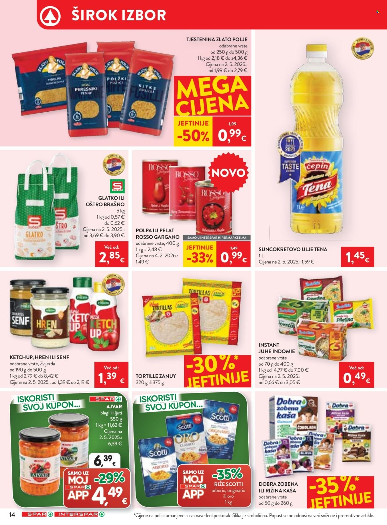 INTERSPAR katalog - Od srijede 01.04.2026.