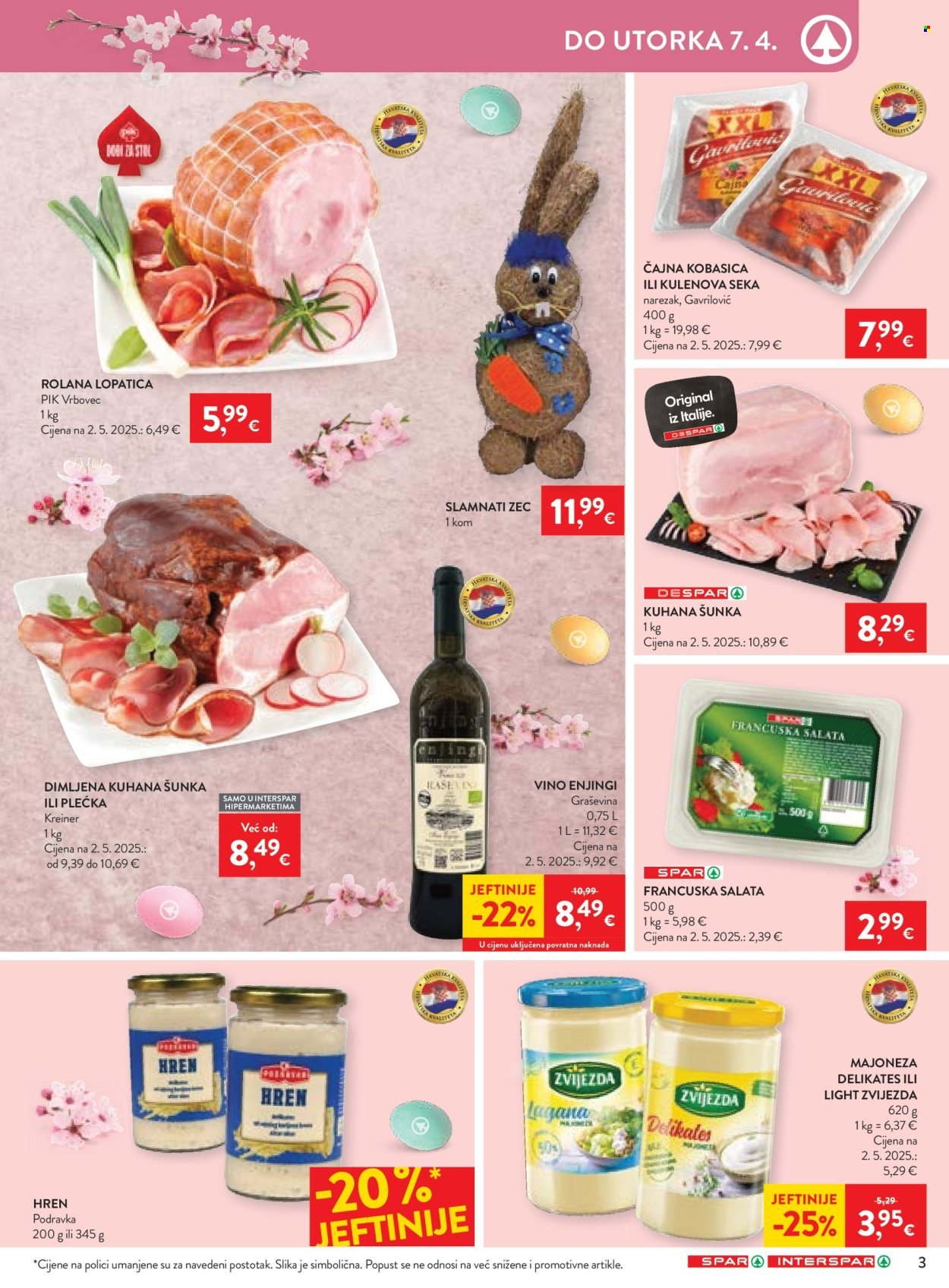 INTERSPAR katalog - Od srijede 01.04.2026.
