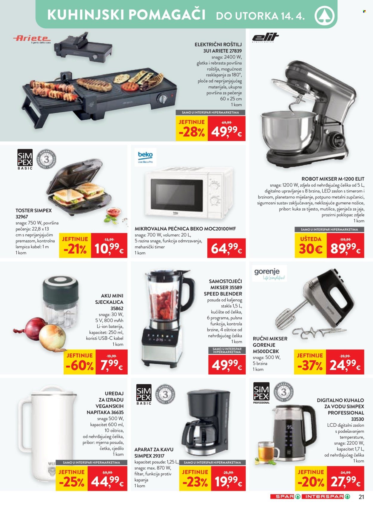 INTERSPAR katalog - Od srijede 01.04.2026.