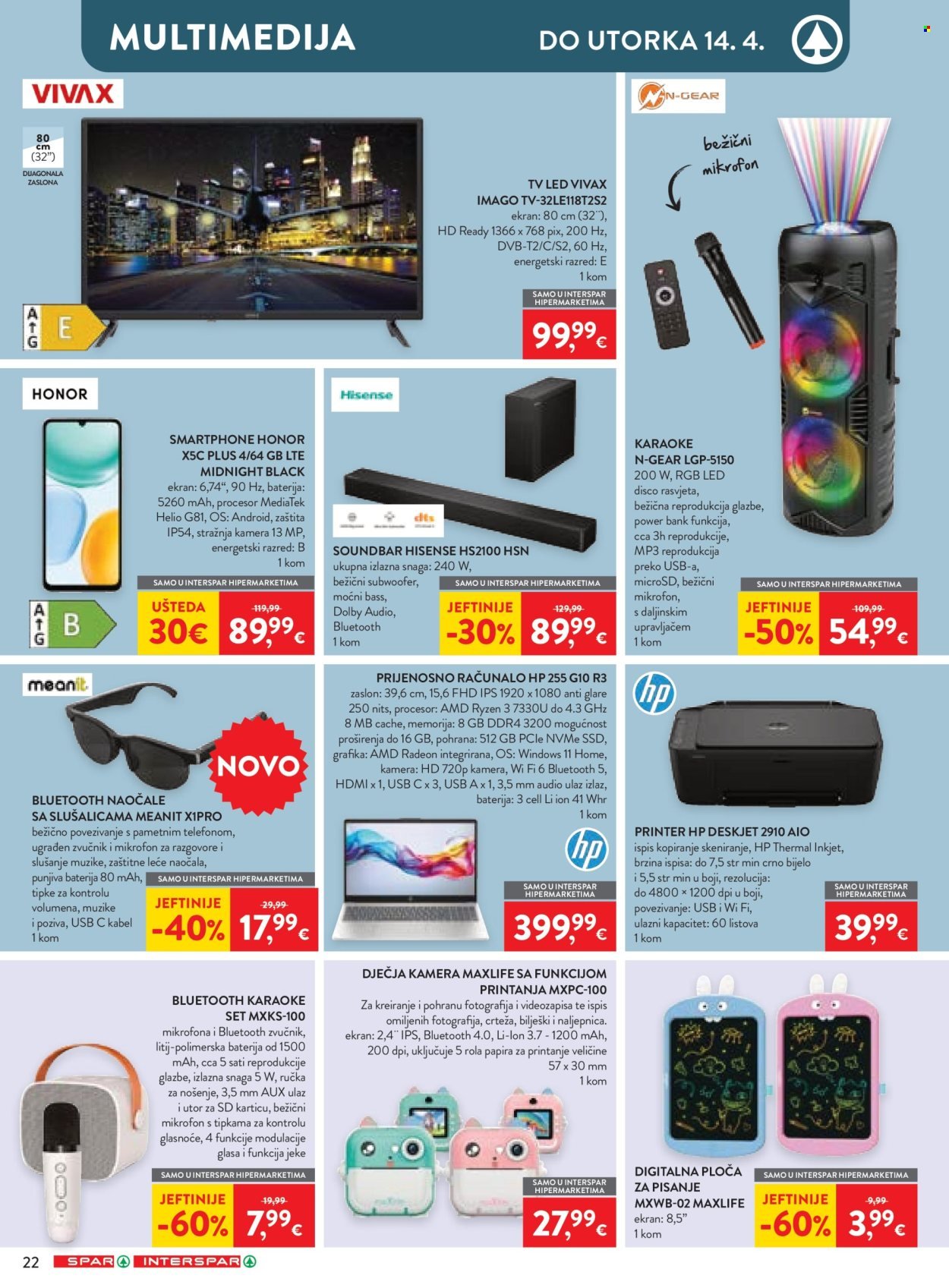 INTERSPAR katalog - Od srijede 01.04.2026.