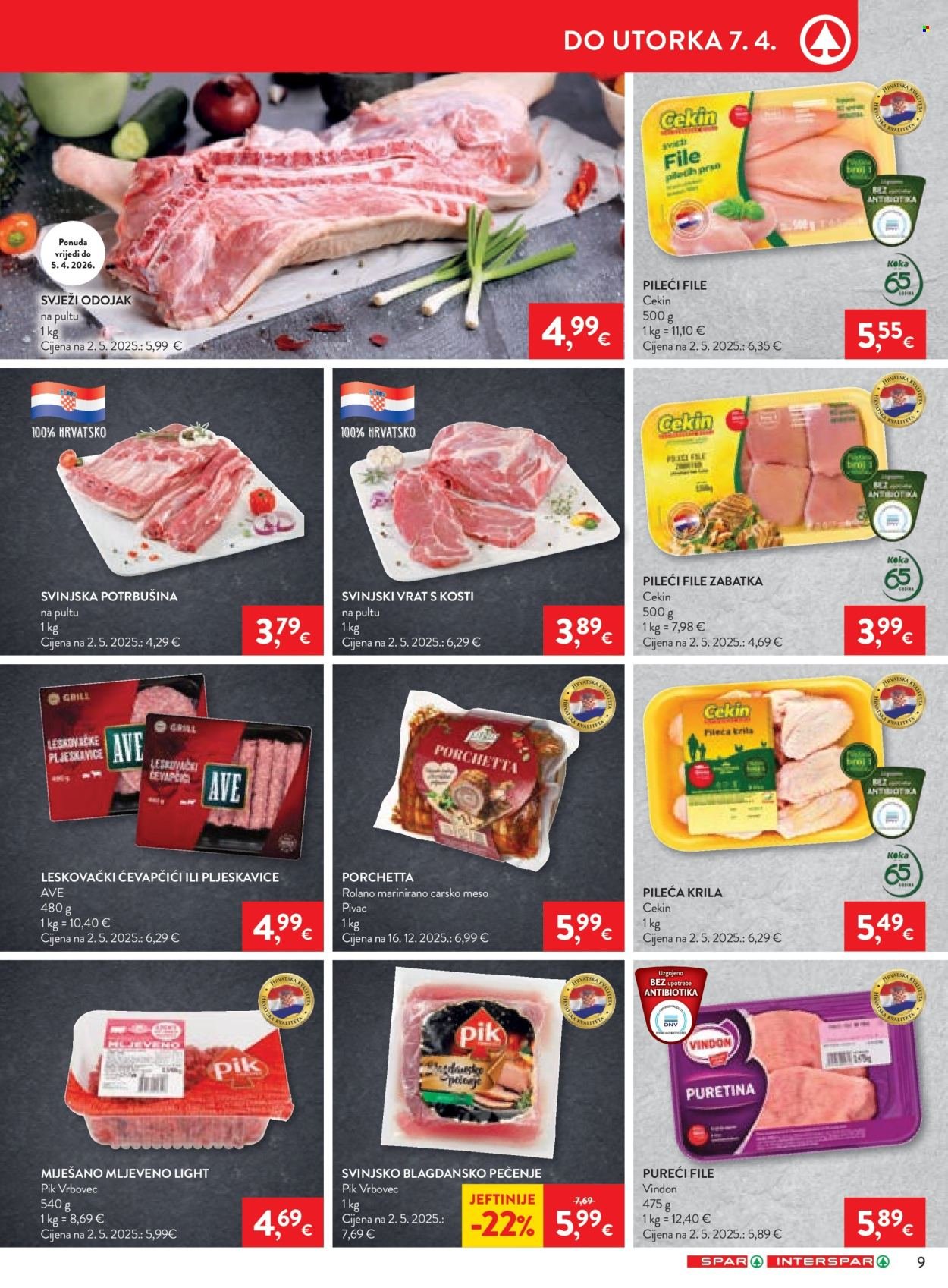 INTERSPAR katalog - Od srijede 01.04.2026.