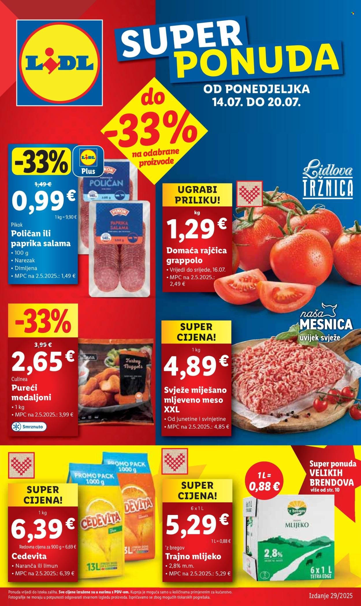 LIDL katalog - Od ponedeljka 14.07.2025.