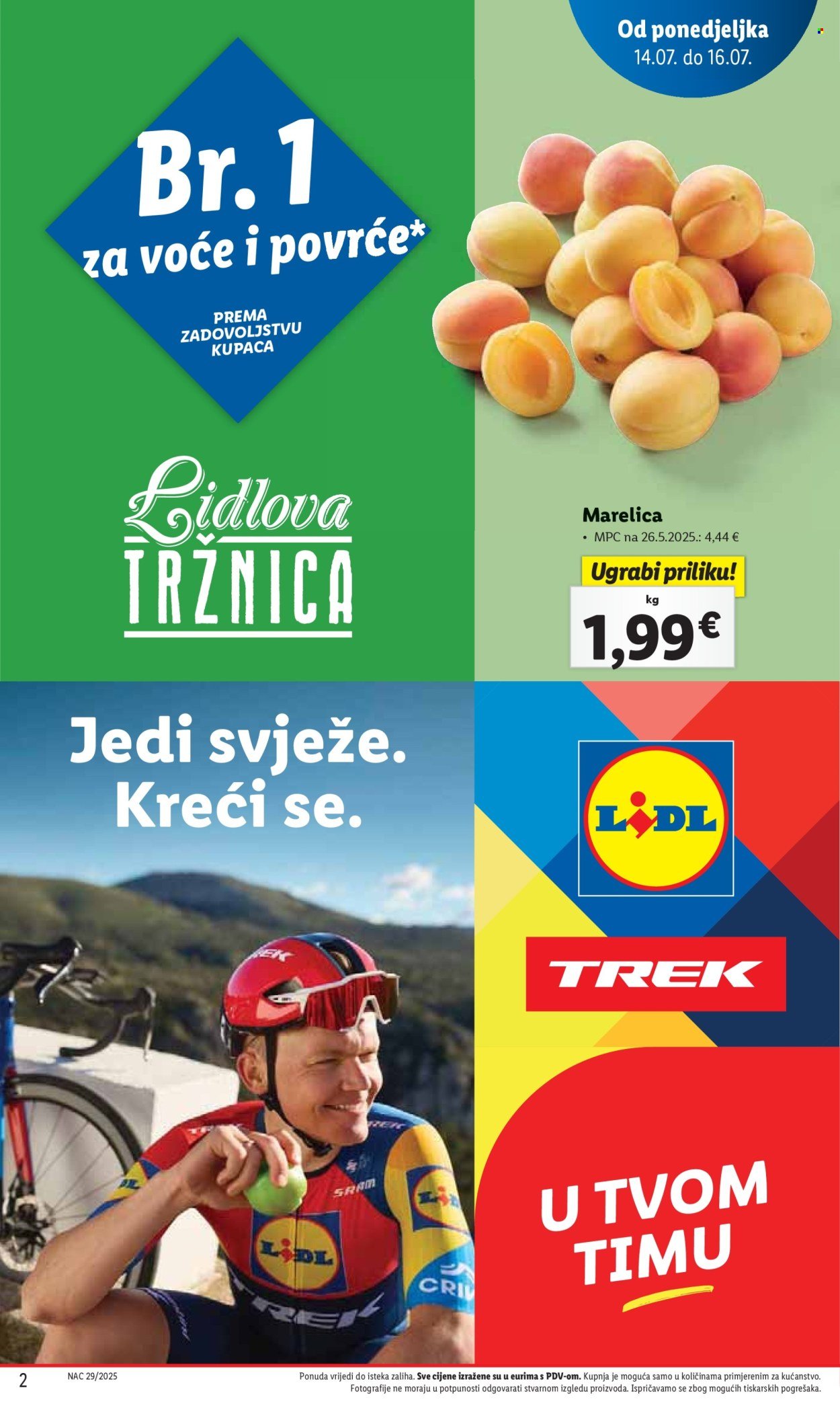 LIDL katalog - Od ponedeljka 14.07.2025.