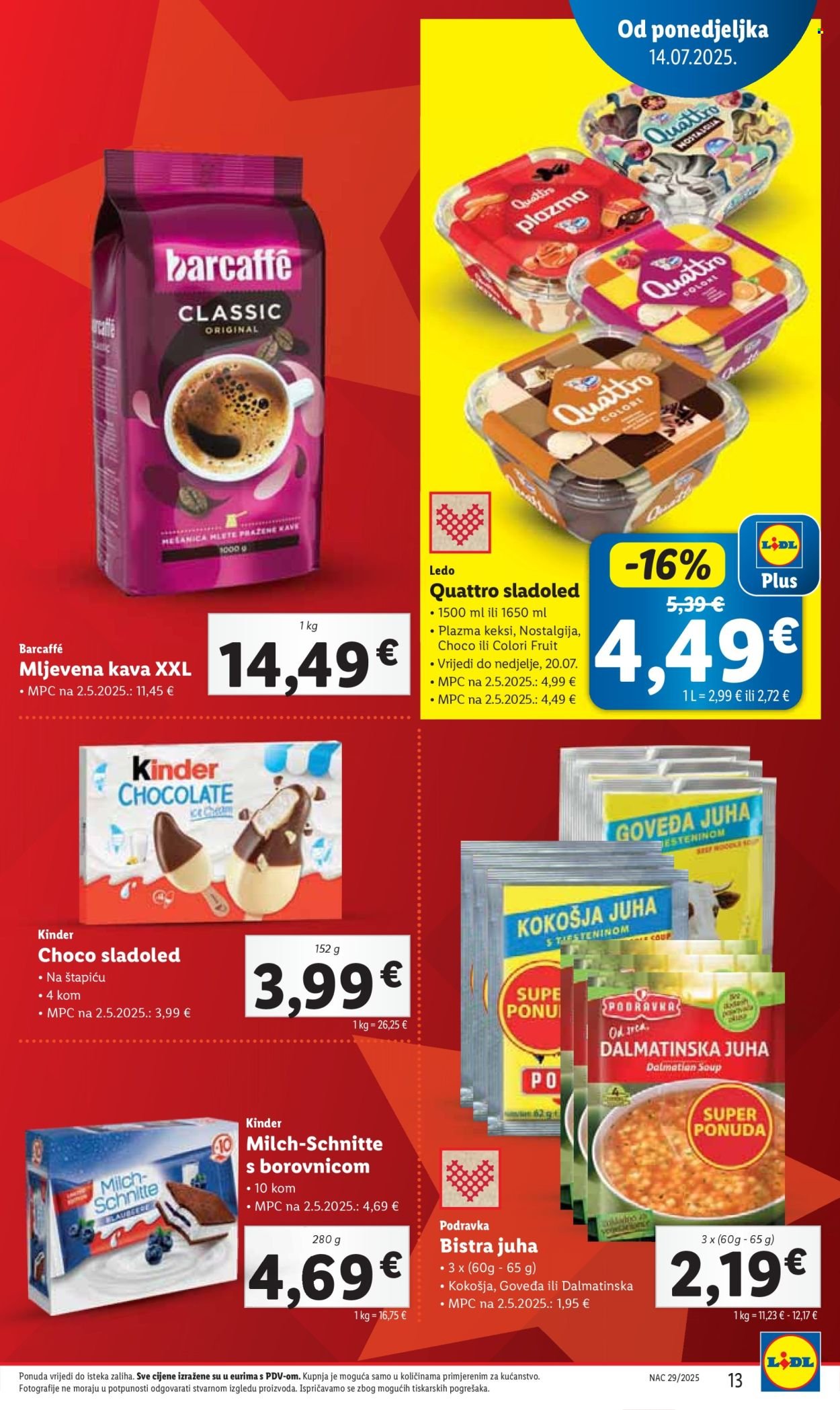 LIDL katalog - Od ponedeljka 14.07.2025.