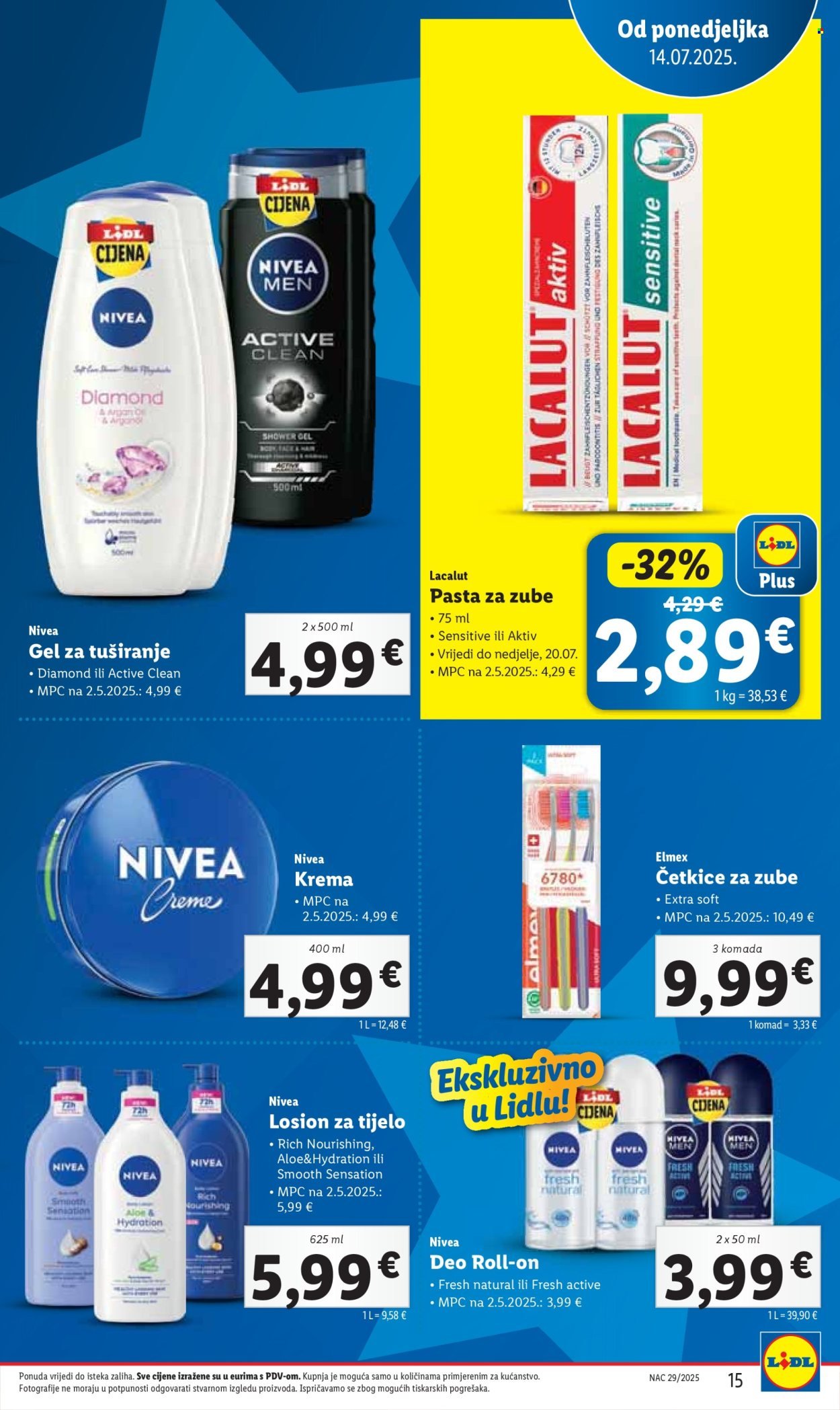LIDL katalog - Od ponedeljka 14.07.2025.