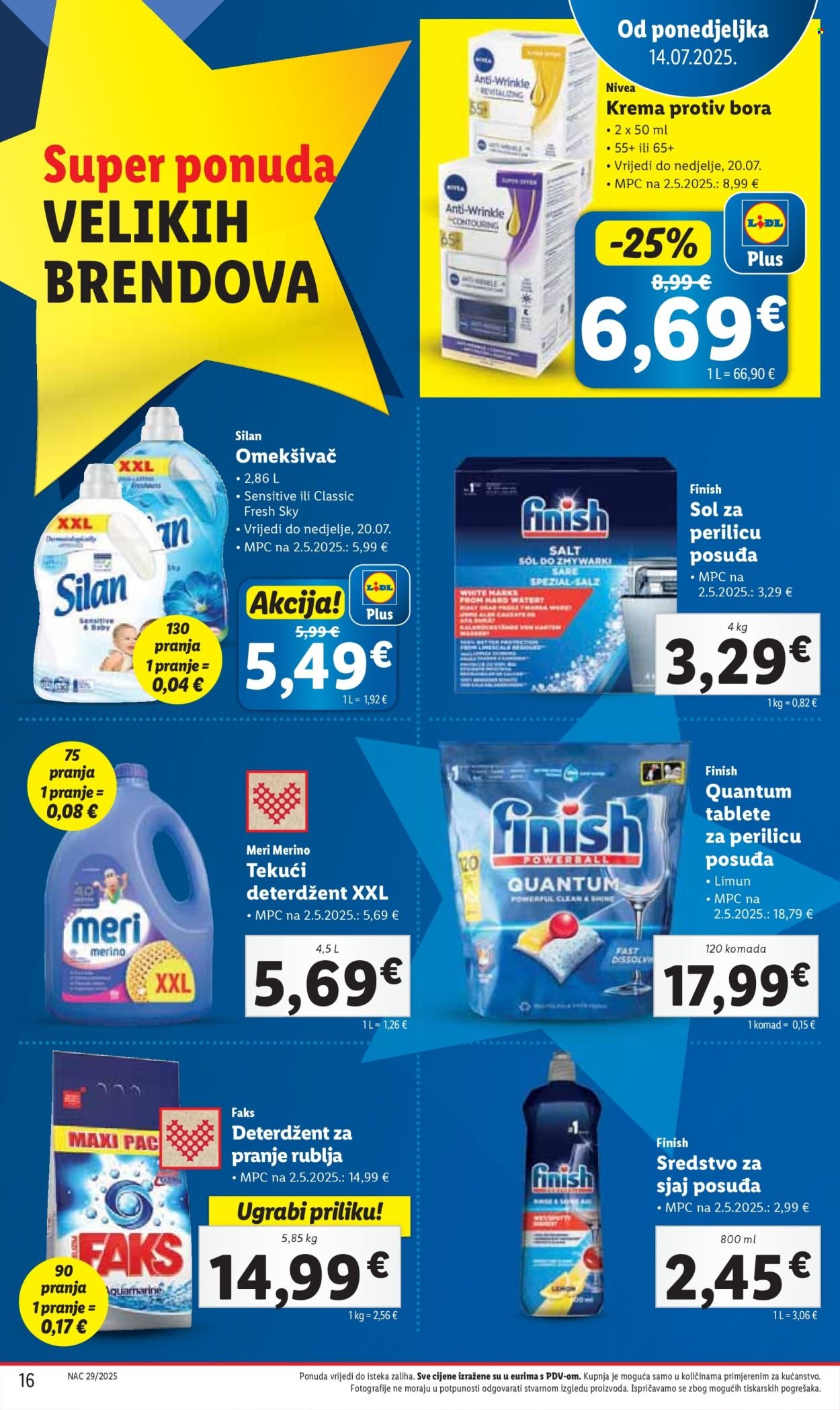LIDL katalog - Od ponedeljka 14.07.2025.