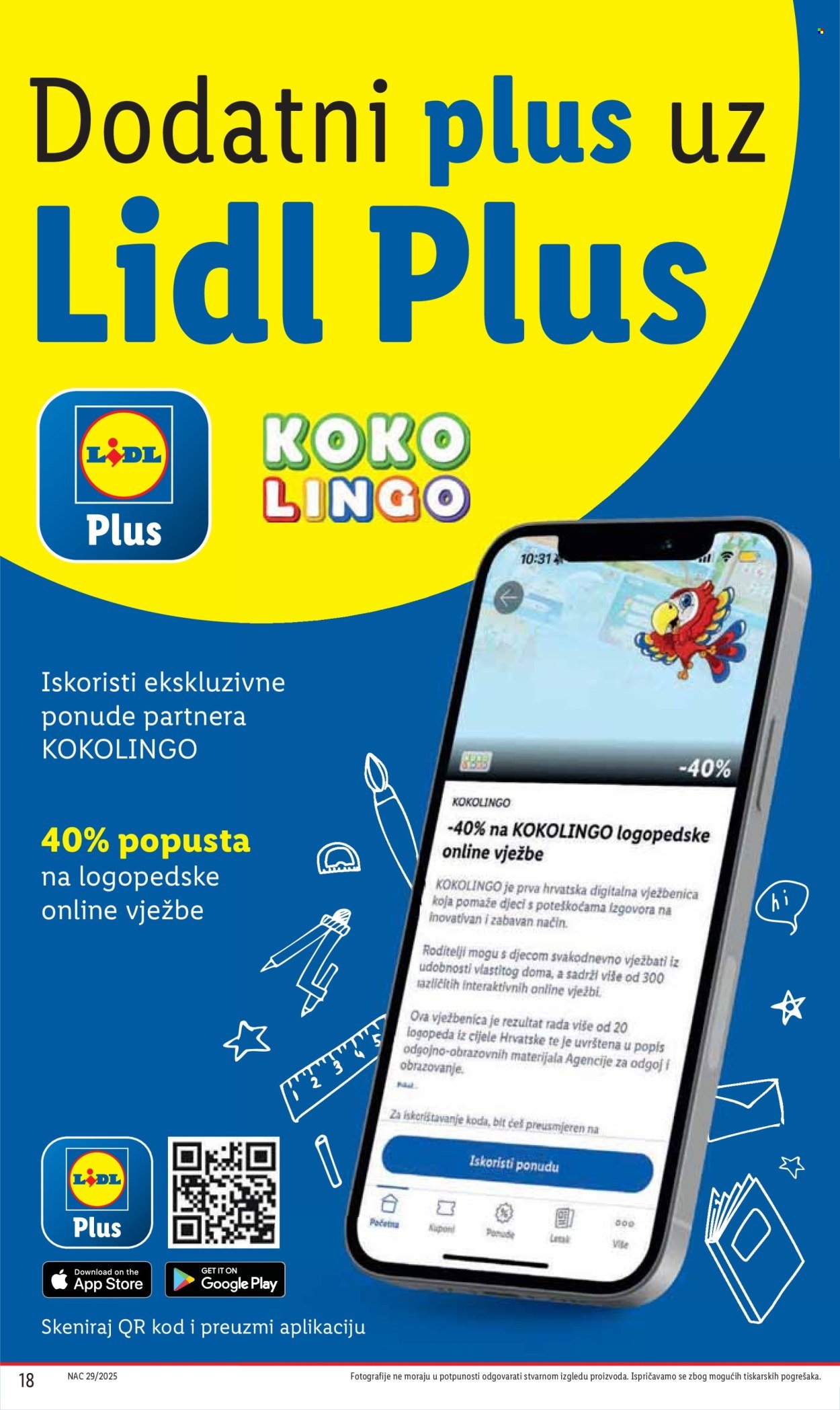 LIDL katalog - Od ponedeljka 14.07.2025.