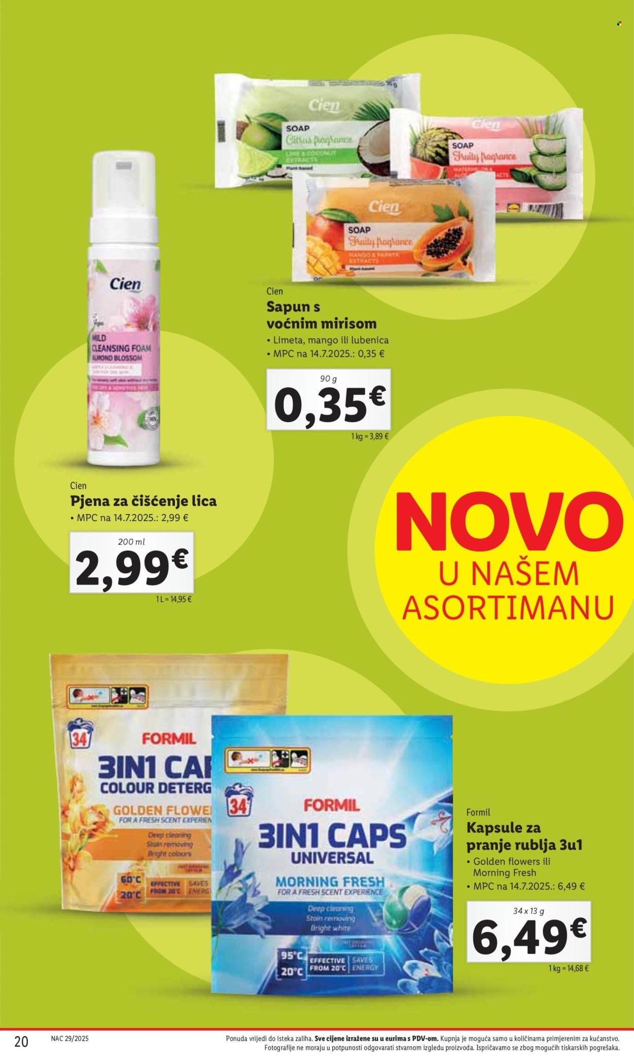 LIDL katalog - Od ponedeljka 14.07.2025.