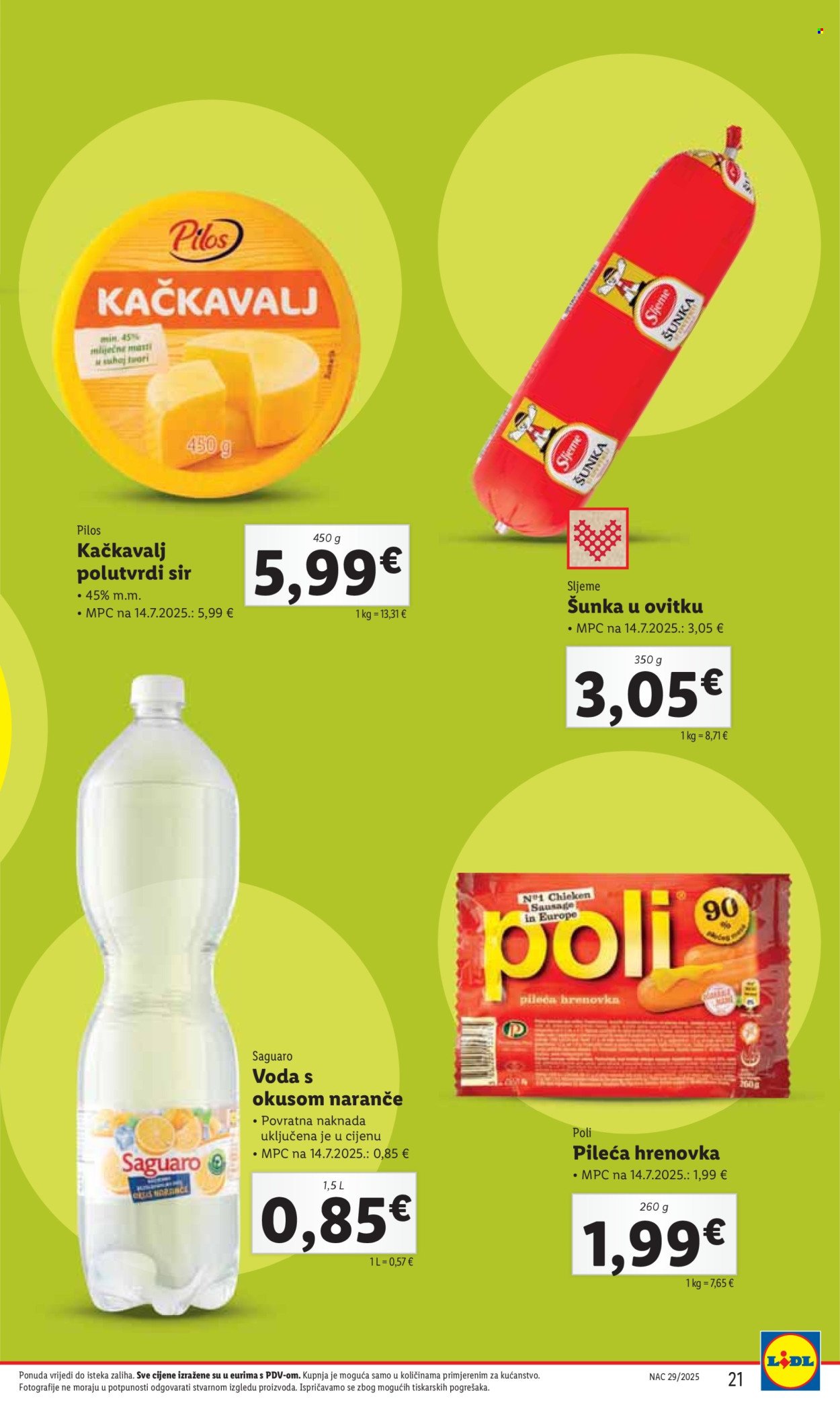 LIDL katalog - Od ponedeljka 14.07.2025.