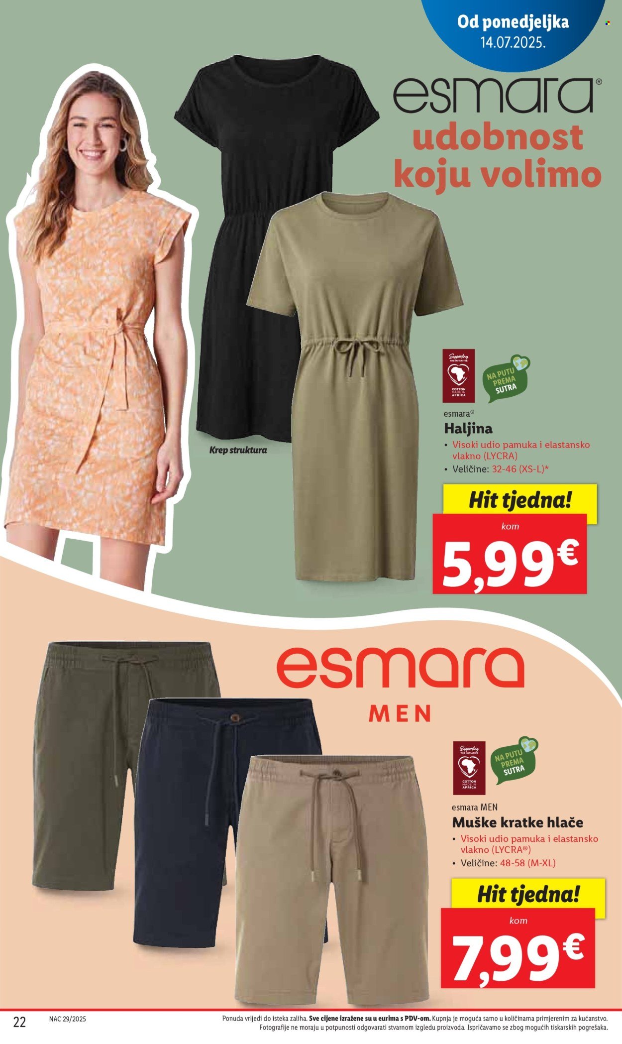 LIDL katalog - Od ponedeljka 14.07.2025.