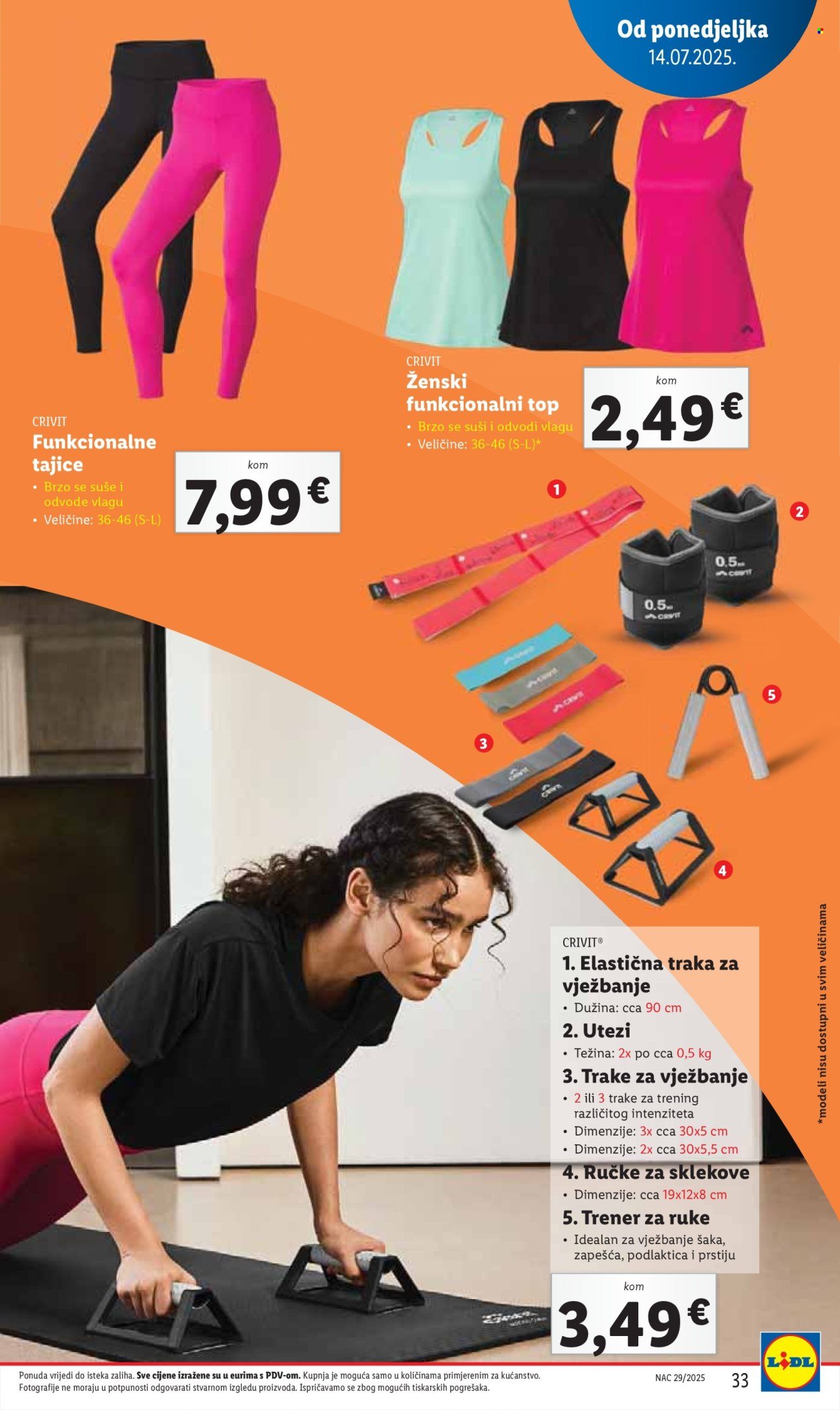 LIDL katalog - Od ponedeljka 14.07.2025.