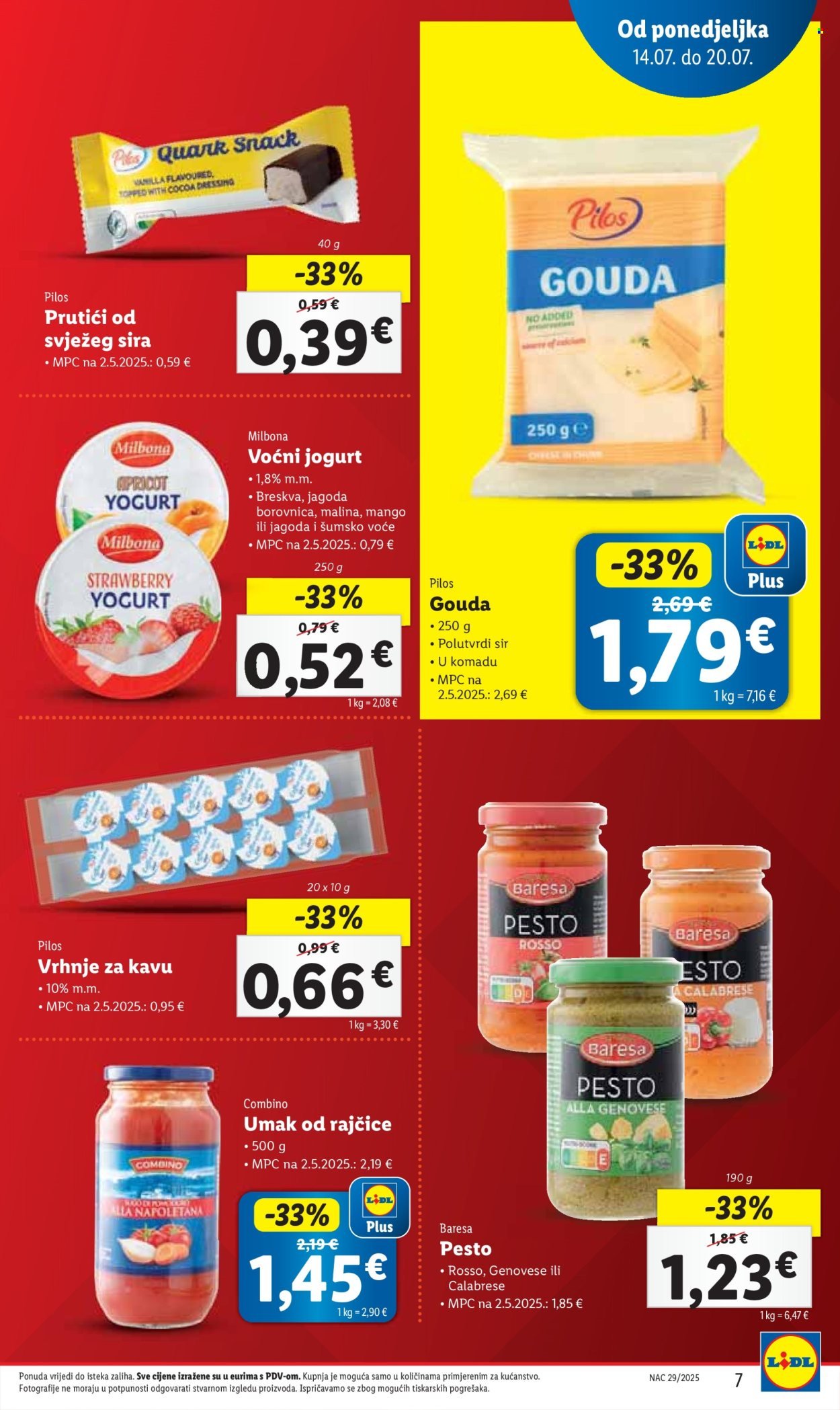 LIDL katalog - Od ponedeljka 14.07.2025.