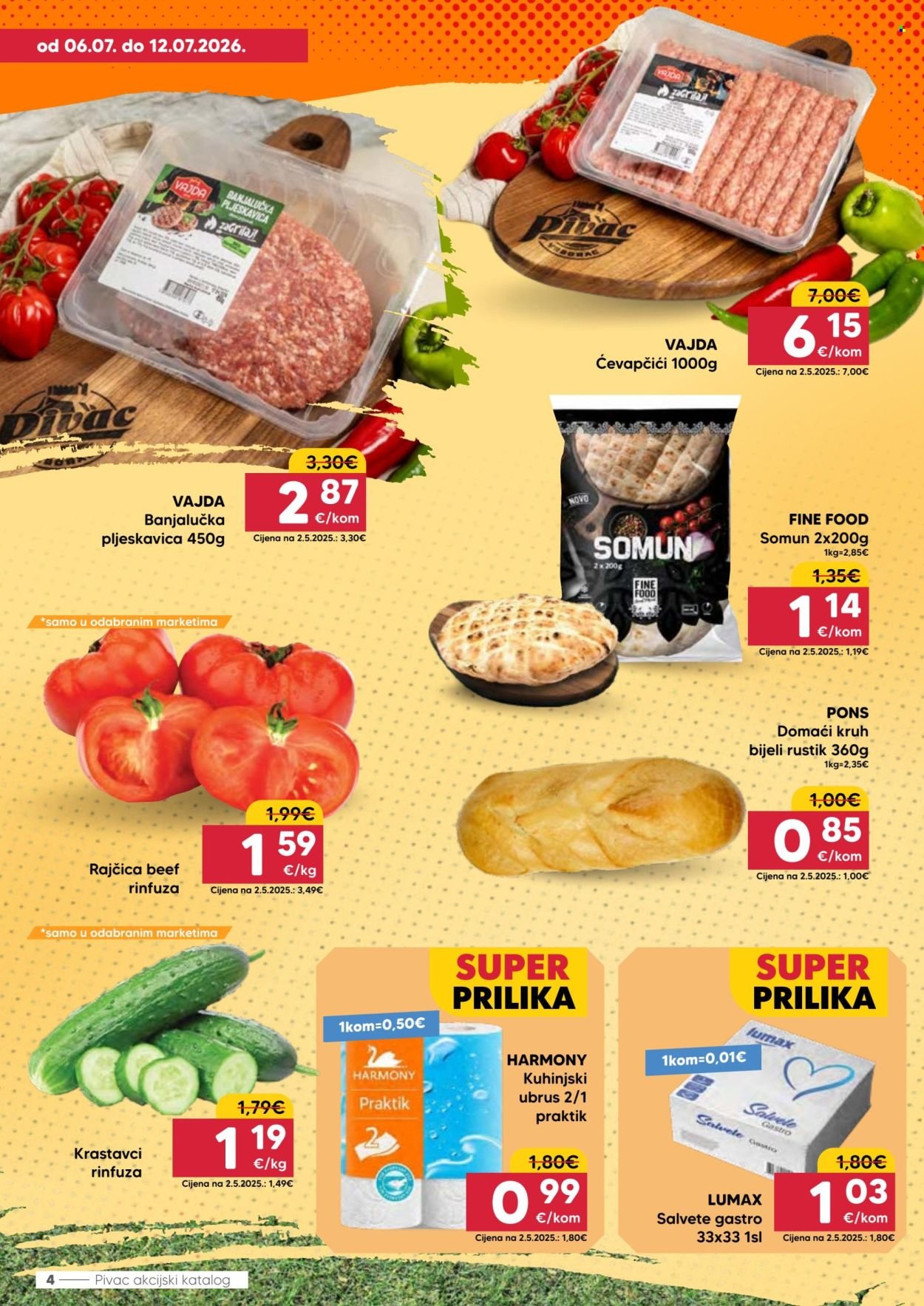 PIVAC katalog - Od ponedeljka 06.07.2026.