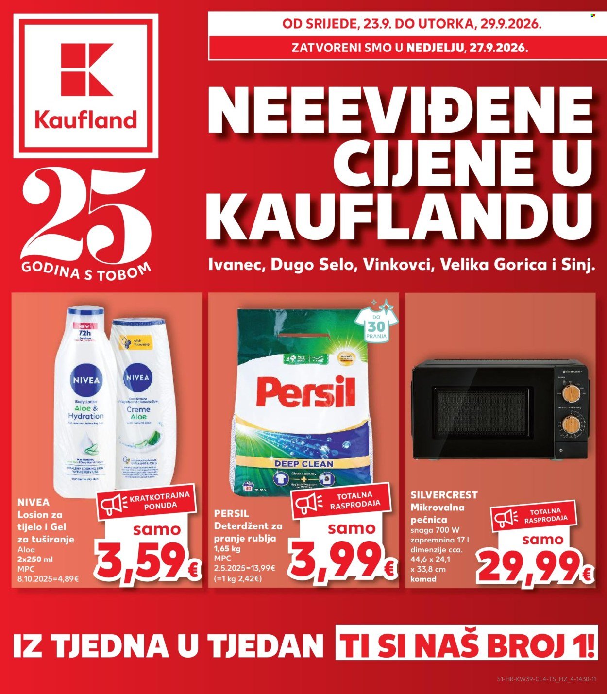 KAUFLAND katalog - Od srijede 23.09.2026.