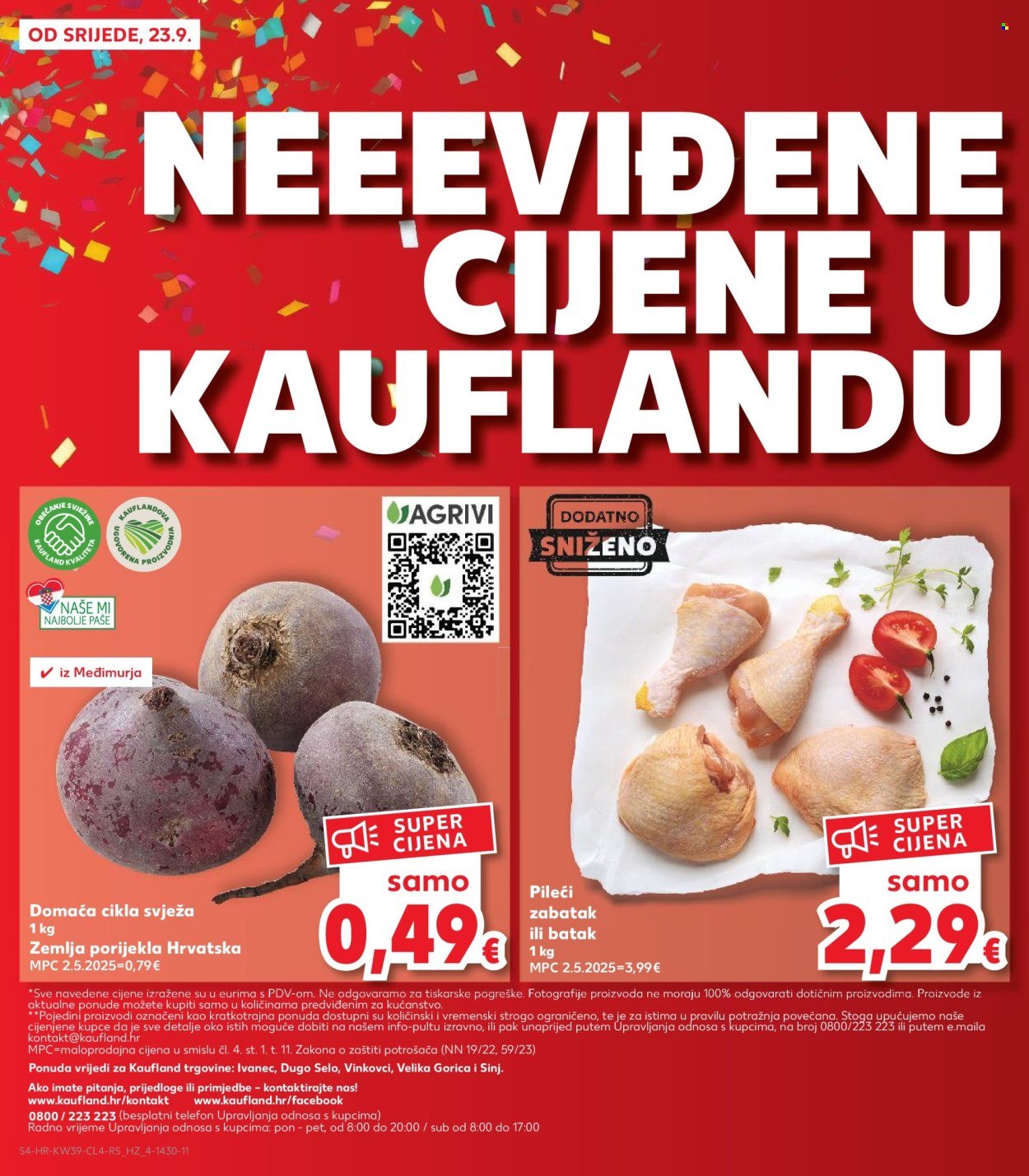 KAUFLAND katalog - Od srijede 23.09.2026.