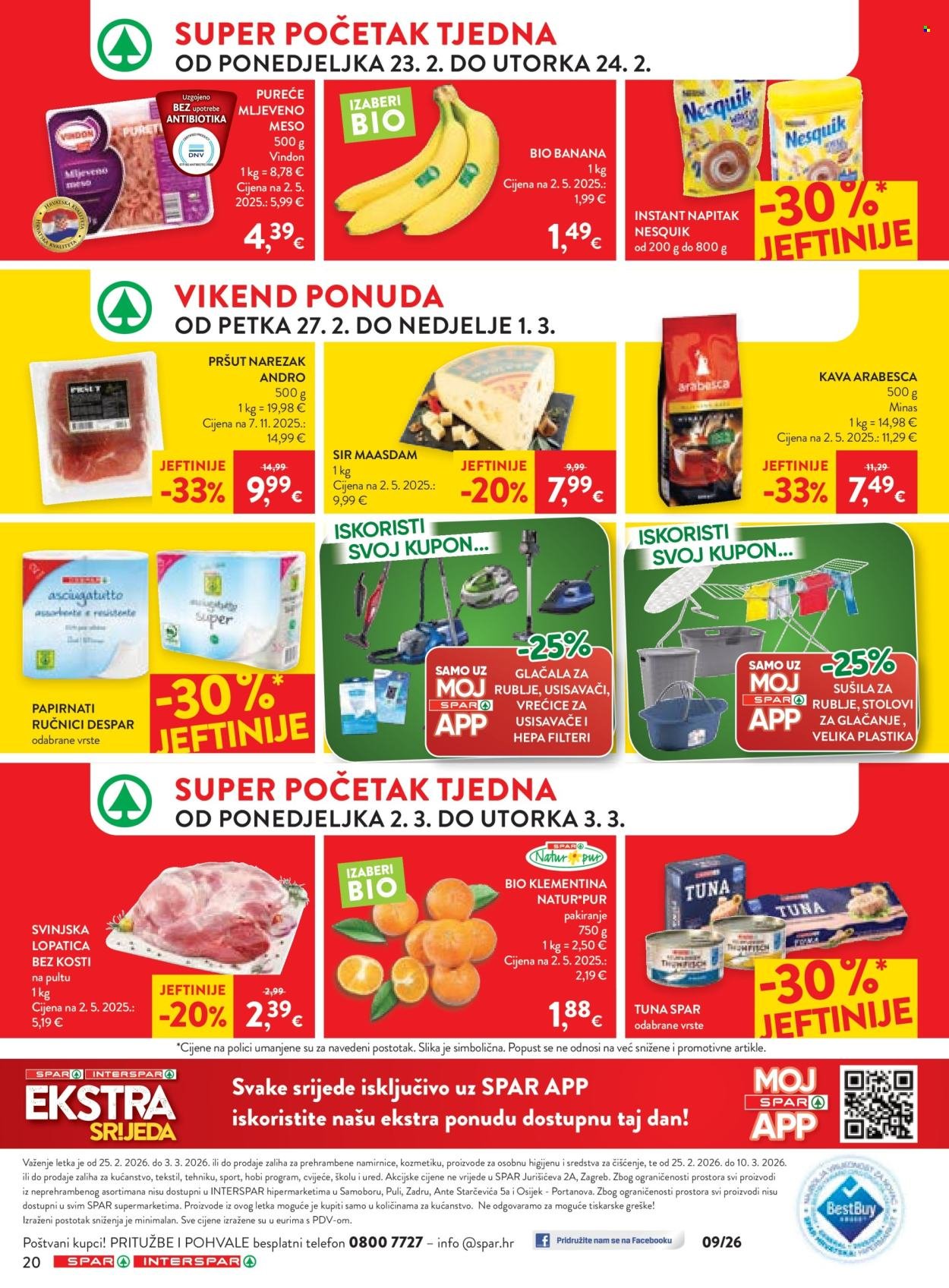 SPAR katalog - Od srijede 25.02.2026.