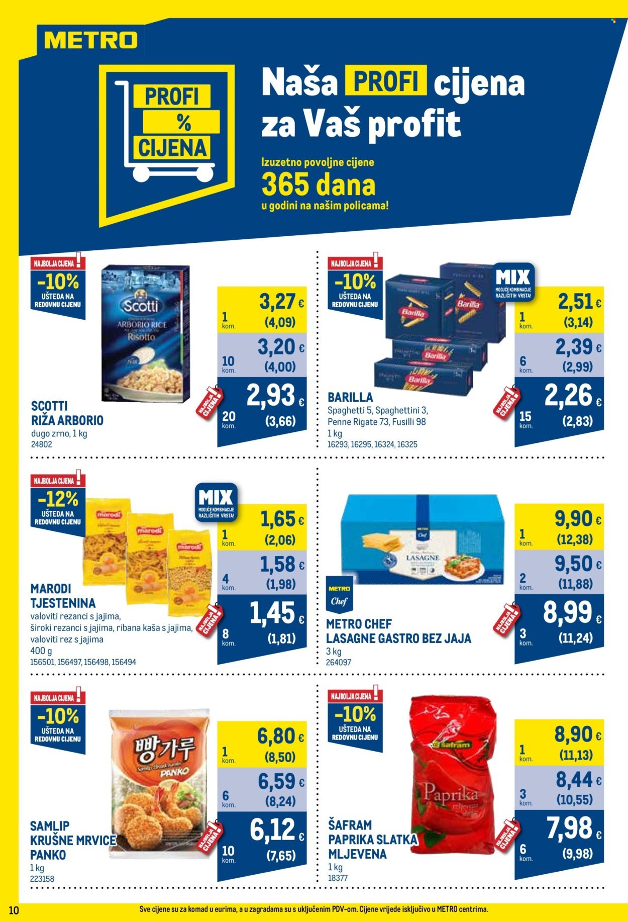 METRO katalog - Profi cijena