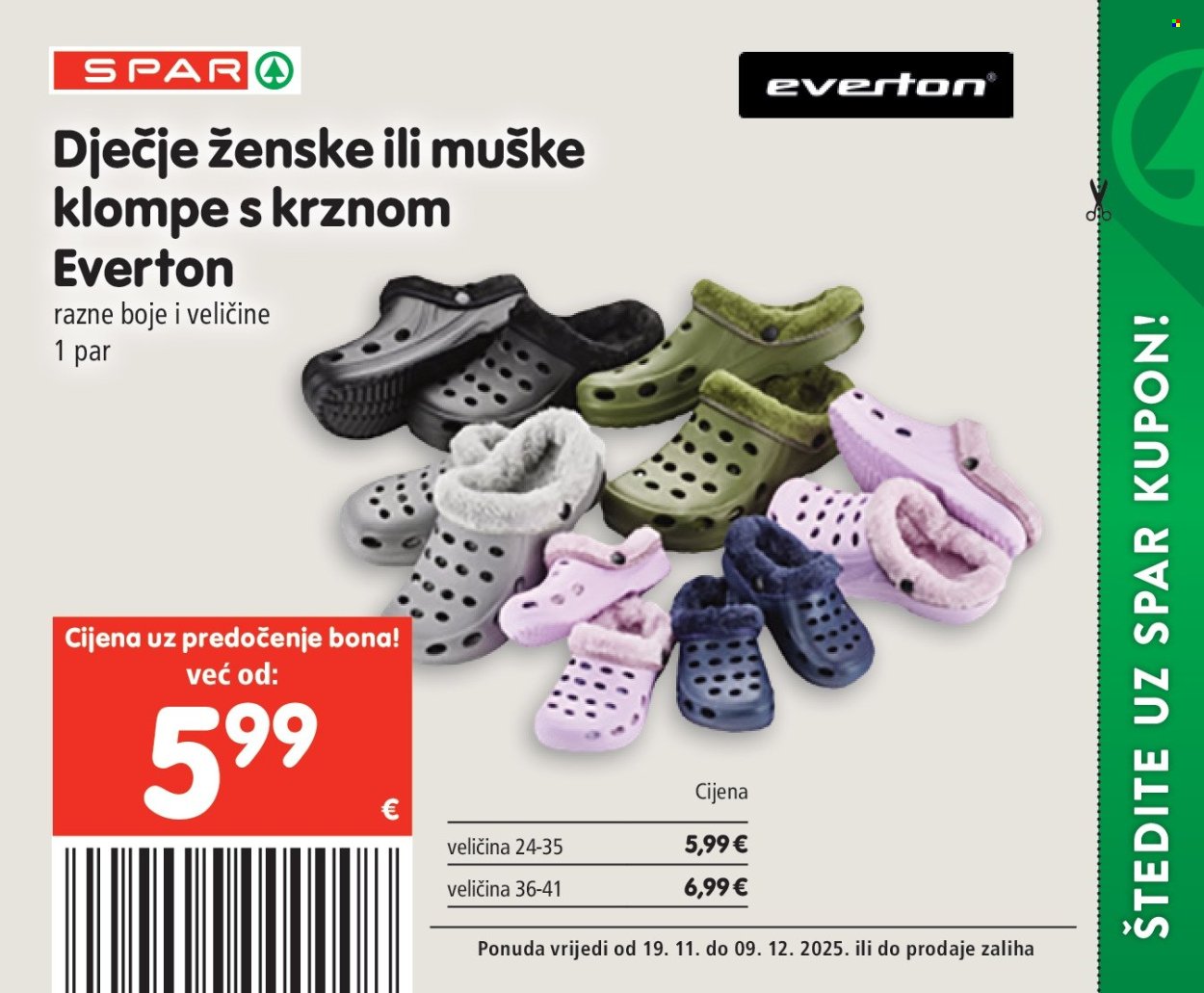SPAR katalog - SPAR bon