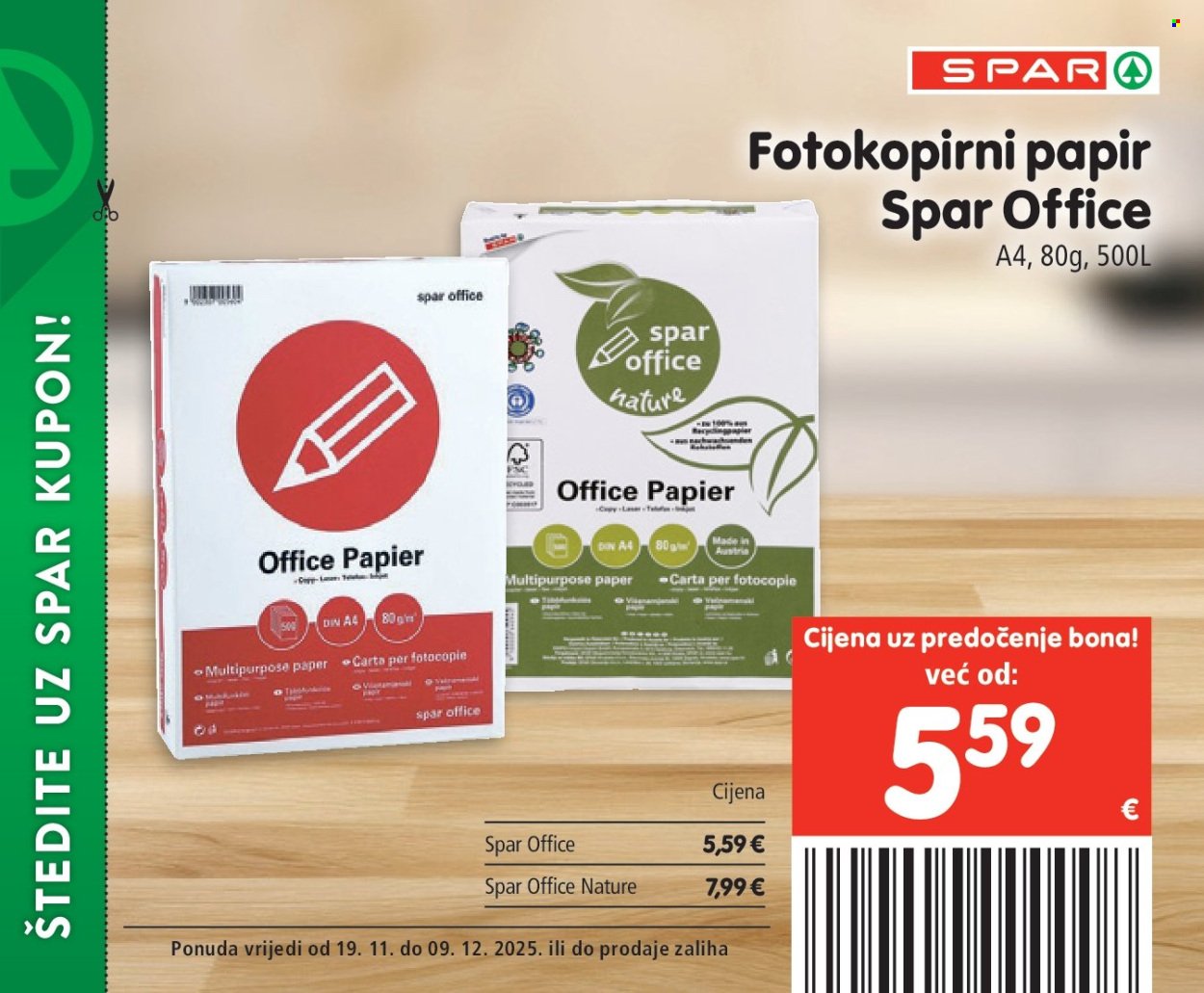 SPAR katalog - SPAR bon