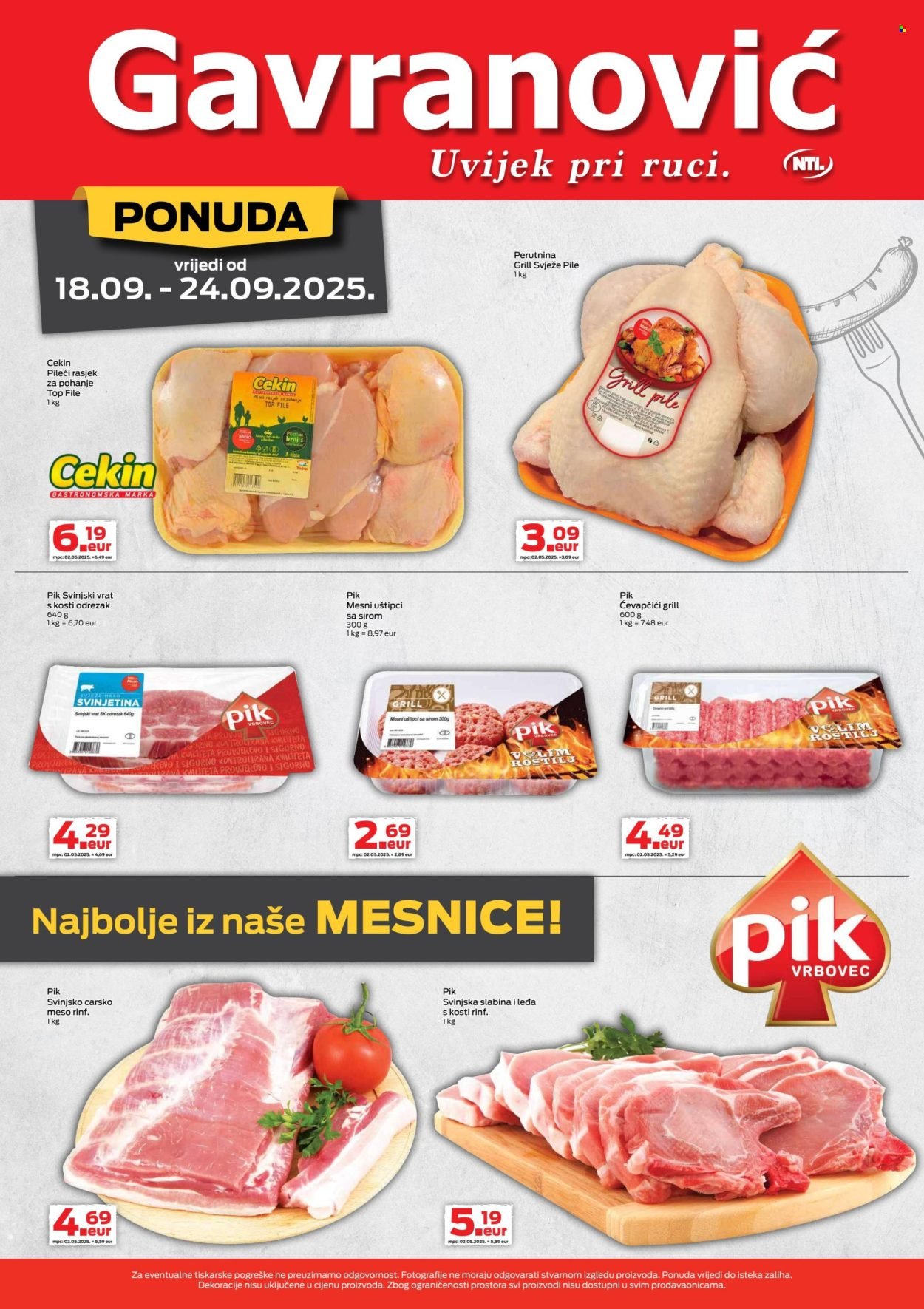 GAVRANOVIĆ katalog - Od četvrtka 18.09.2025.