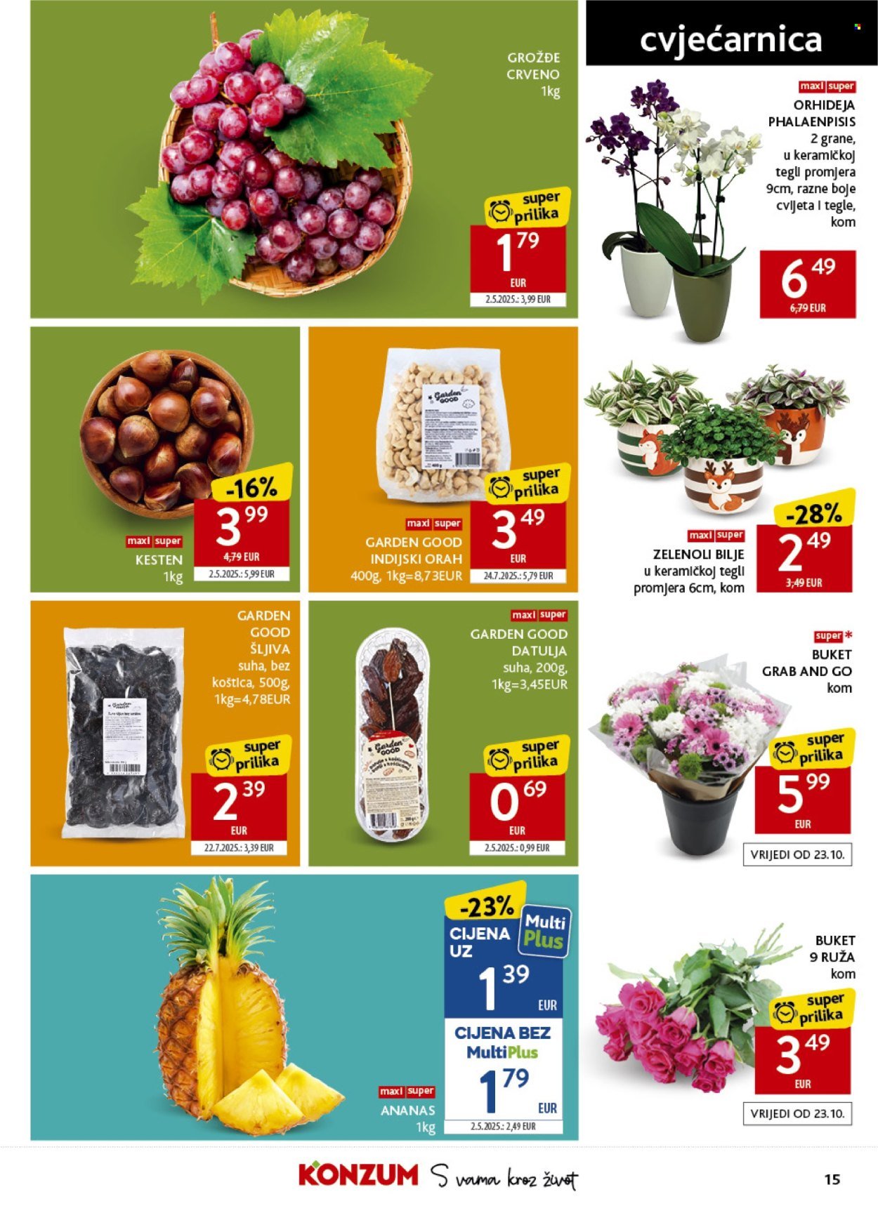 KONZUM katalog - Od srijede 21.10.2026.