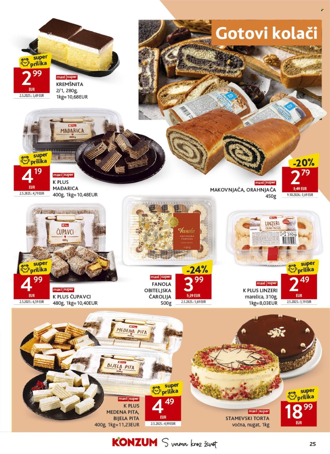 KONZUM katalog - Od srijede 21.10.2026.