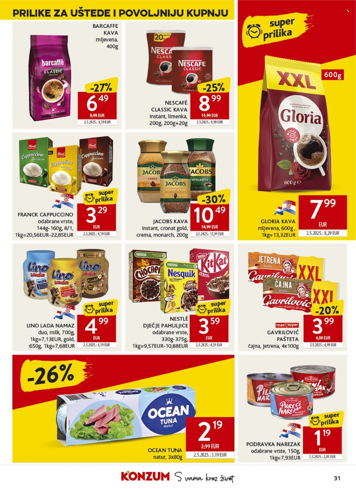 KONZUM katalog - Od srijede 21.10.2026.