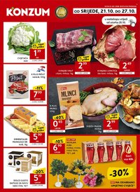 KONZUM katalog - Od srijede 21.10.2026.