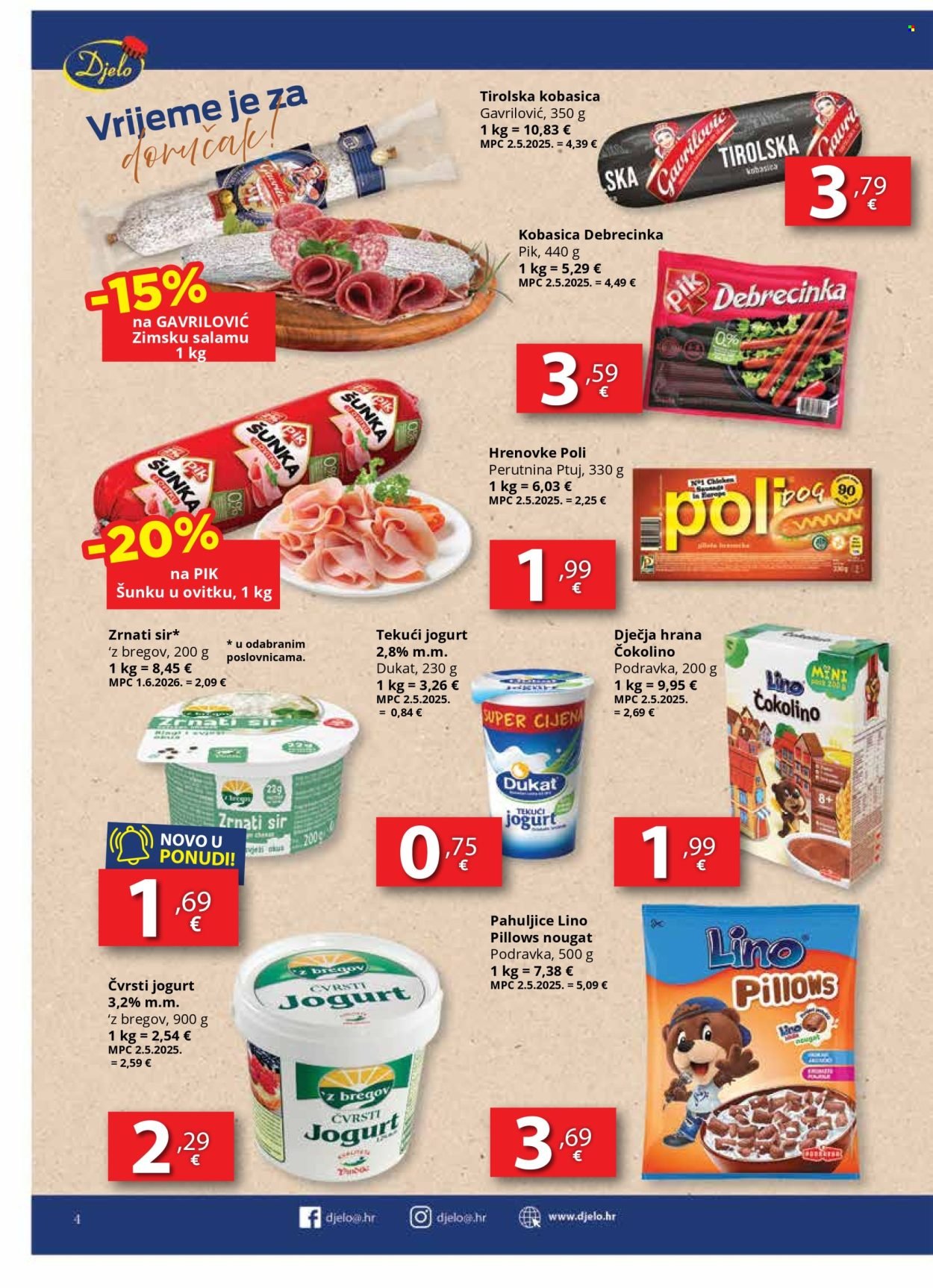DJELO katalog - Od srijede 01.07.2026.