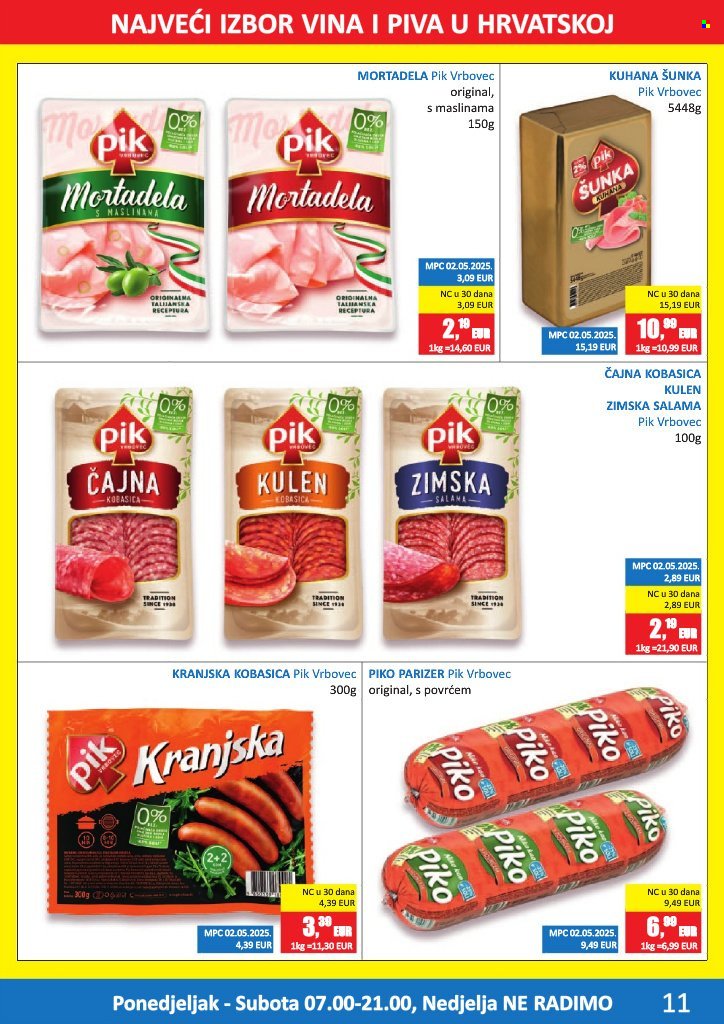 VRUTAK katalog - Od ponedeljka 11.08.2025.
