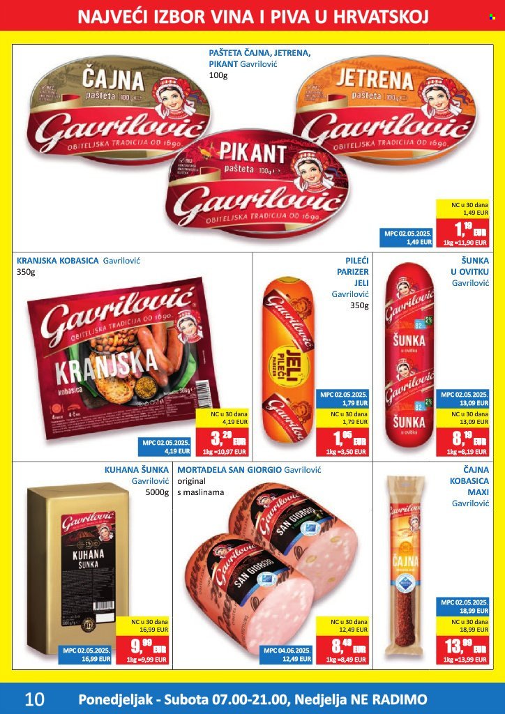 VRUTAK katalog - Od ponedeljka 11.08.2025.