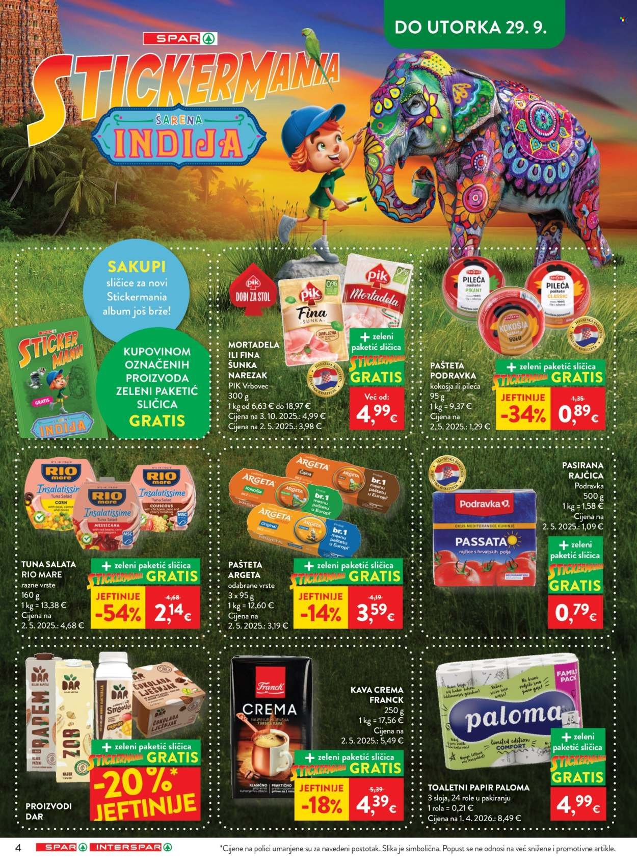 SPAR katalog - Od srijede 23.09.2026.