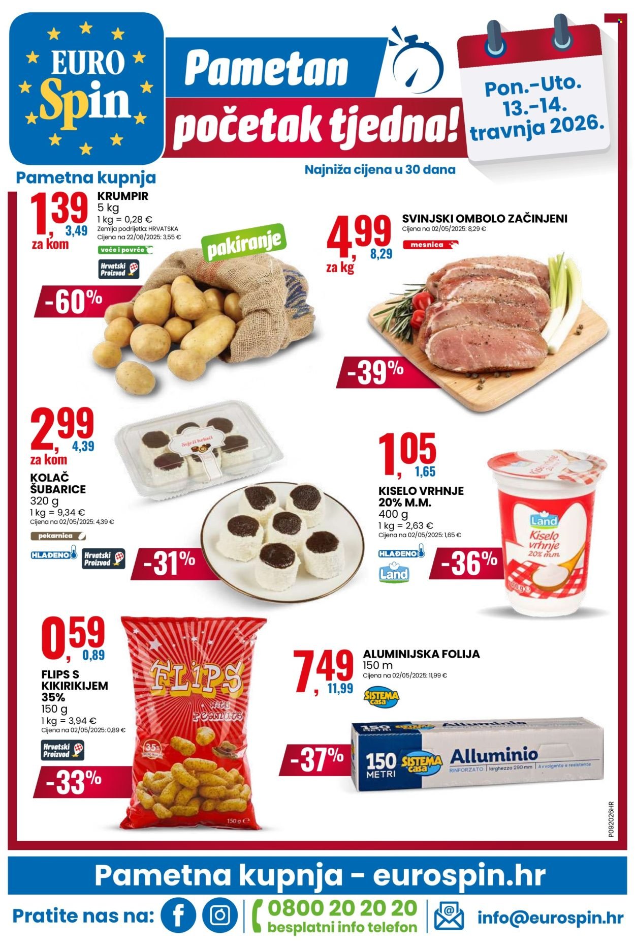 EUROSPIN katalog - Od srijede 08.04.2026.