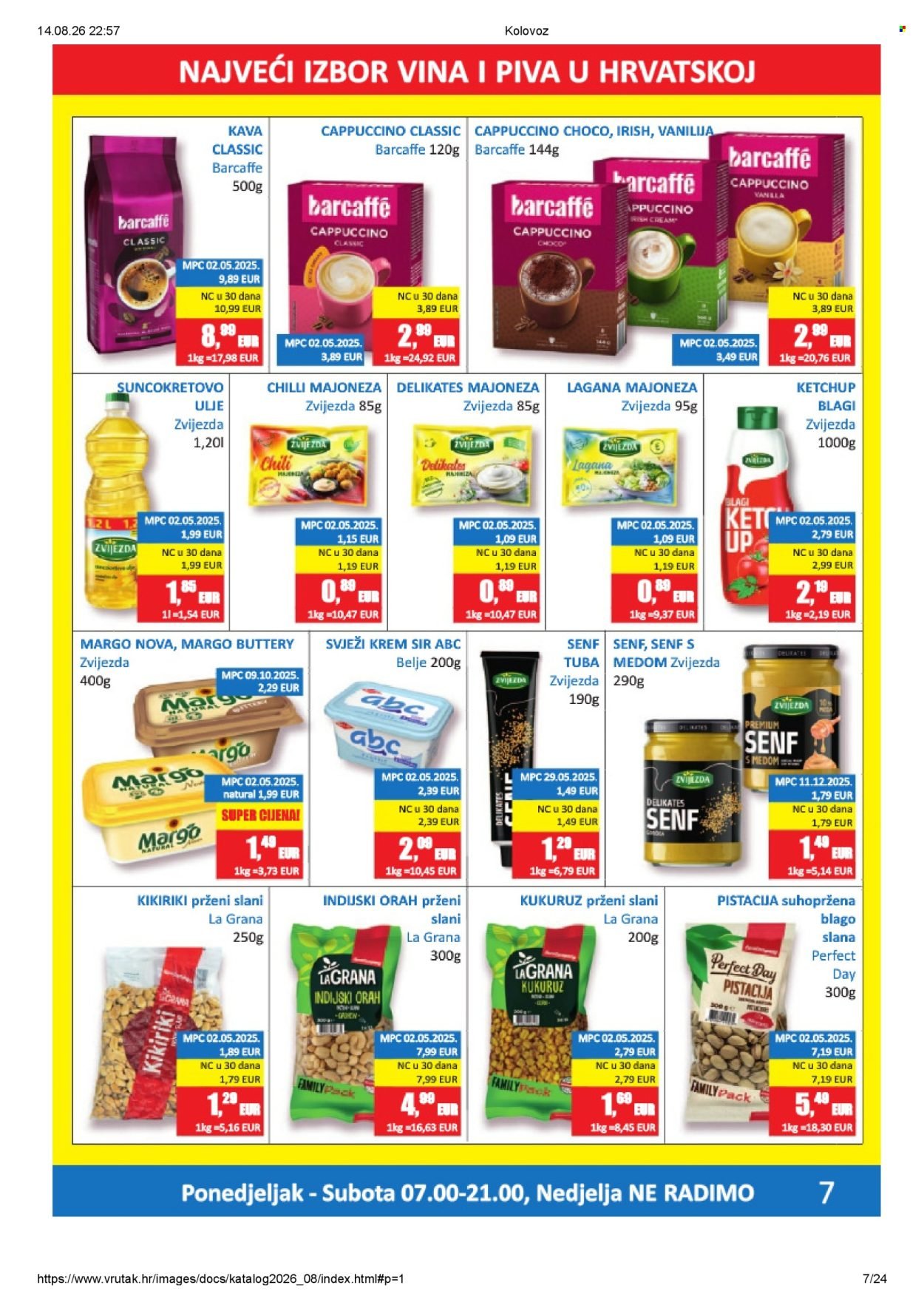 VRUTAK katalog - Od ponedeljka 10.08.2026.