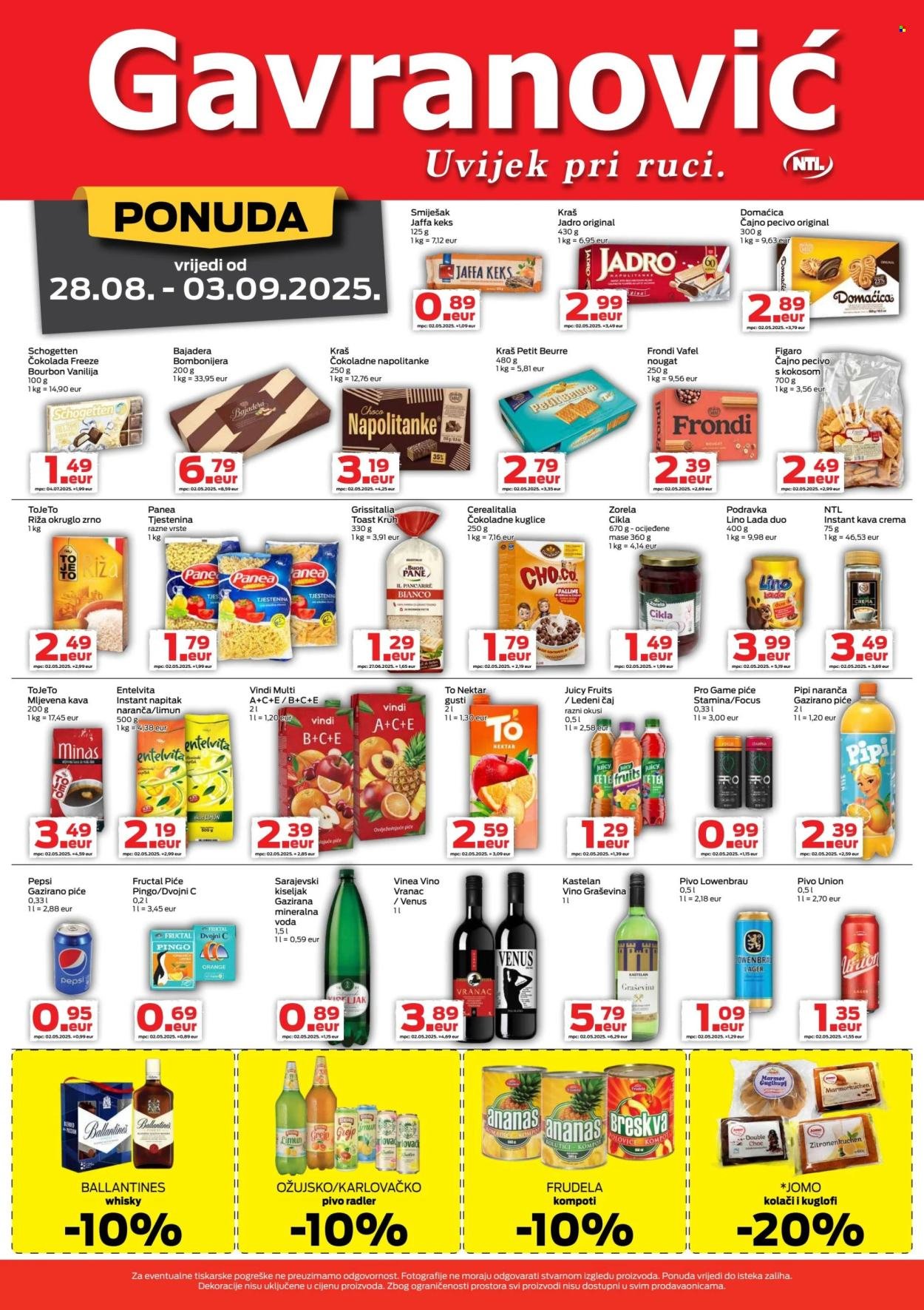 GAVRANOVIĆ katalog - Od četvrtka 28.08.2025.
