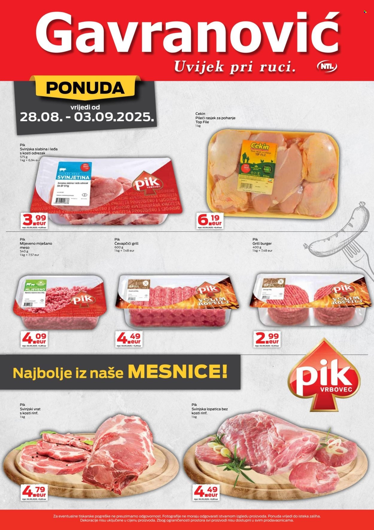 GAVRANOVIĆ katalog - Od četvrtka 28.08.2025.