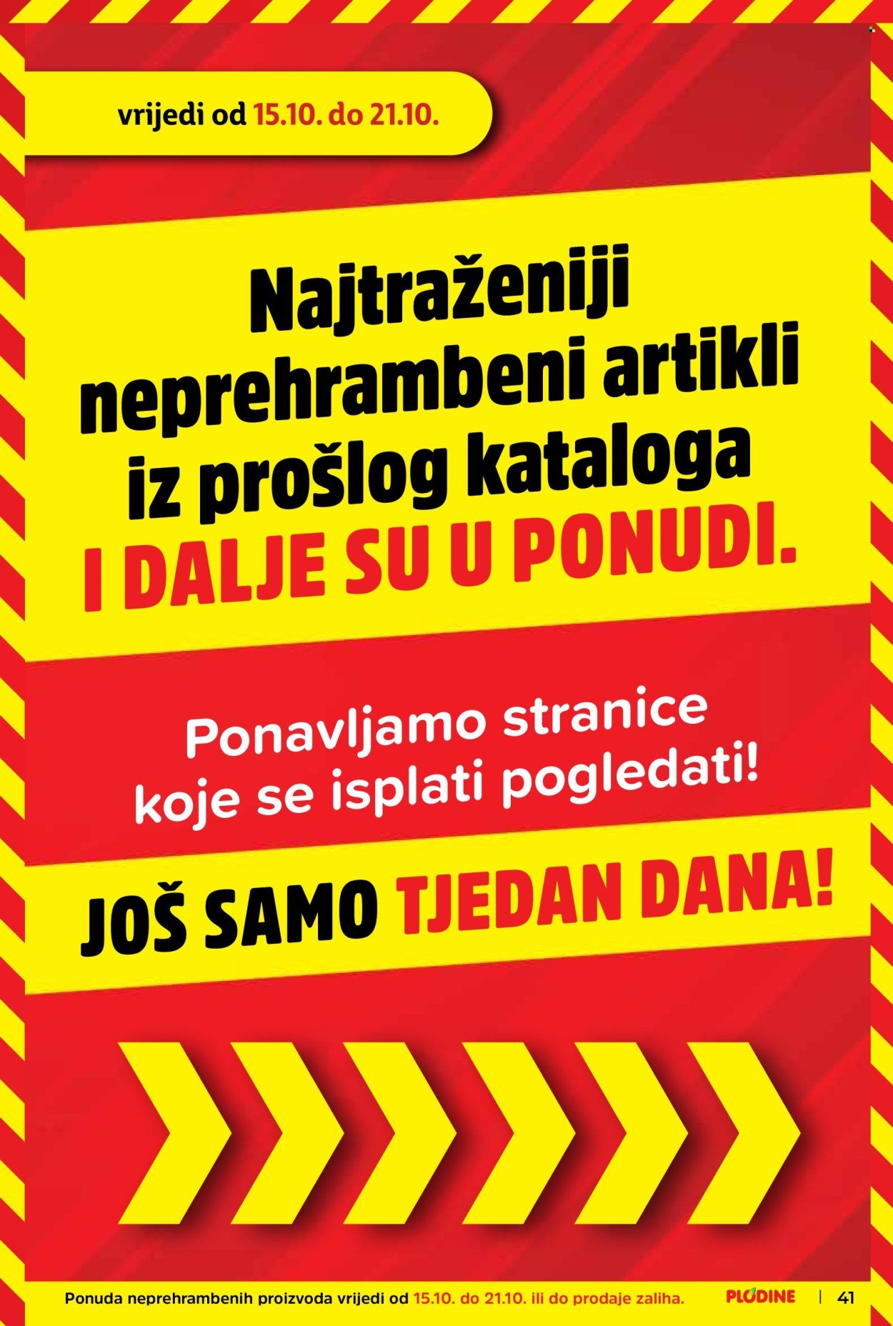 PLODINE katalog - Od srijede 15.10.2025.