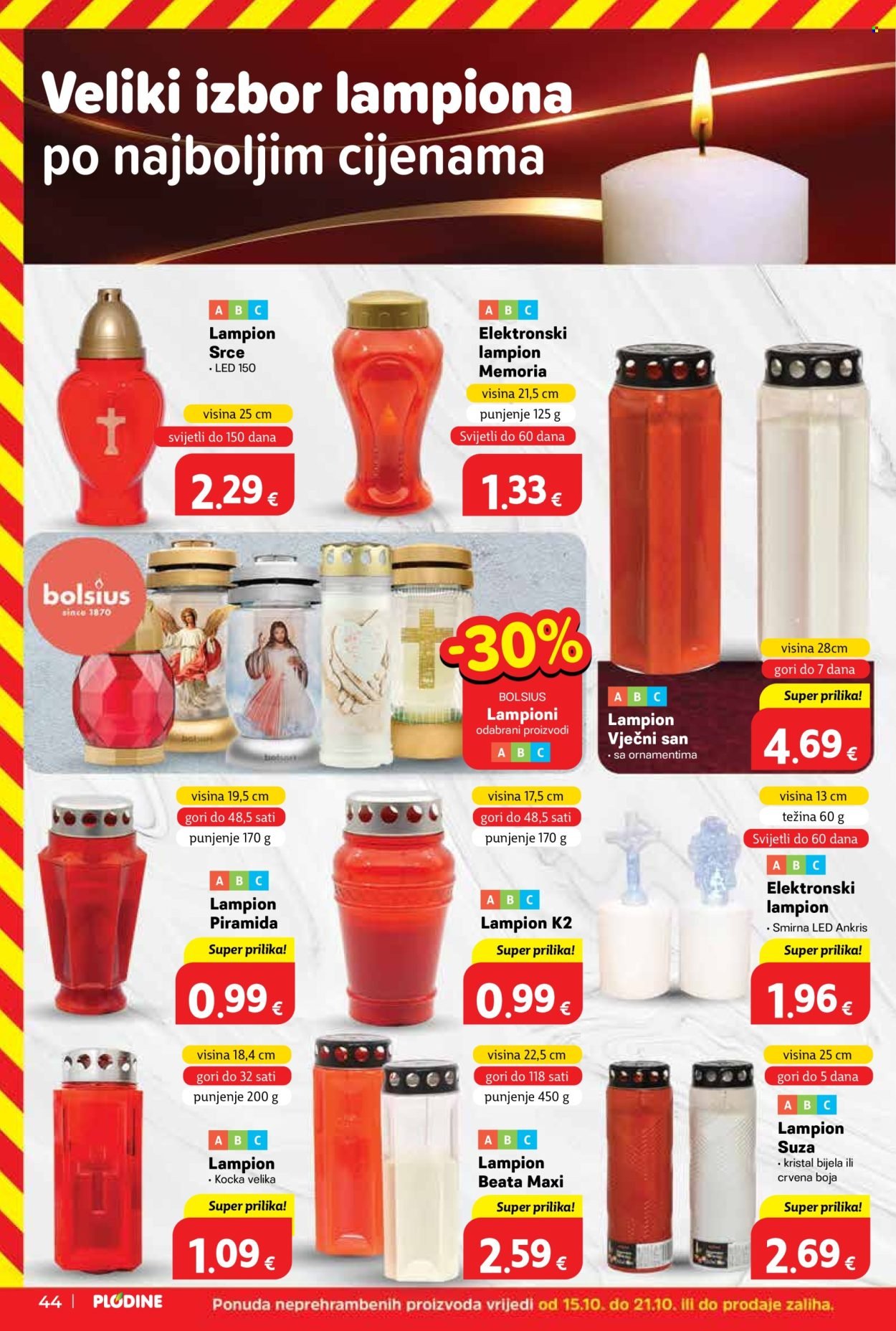 PLODINE katalog - Od srijede 15.10.2025.
