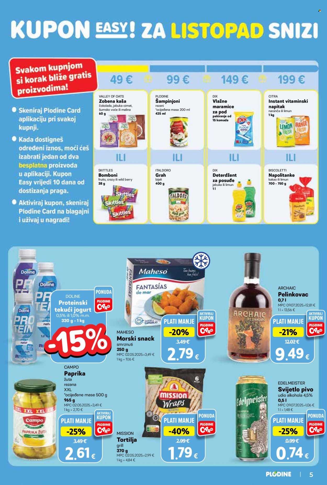 PLODINE katalog - Od srijede 15.10.2025.
