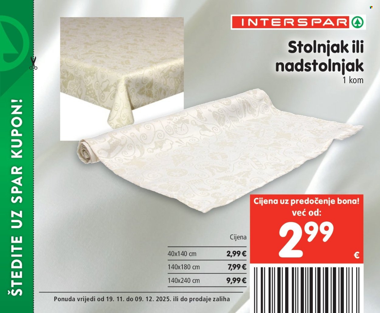 INTERSPAR katalog - INTERSPAR bon