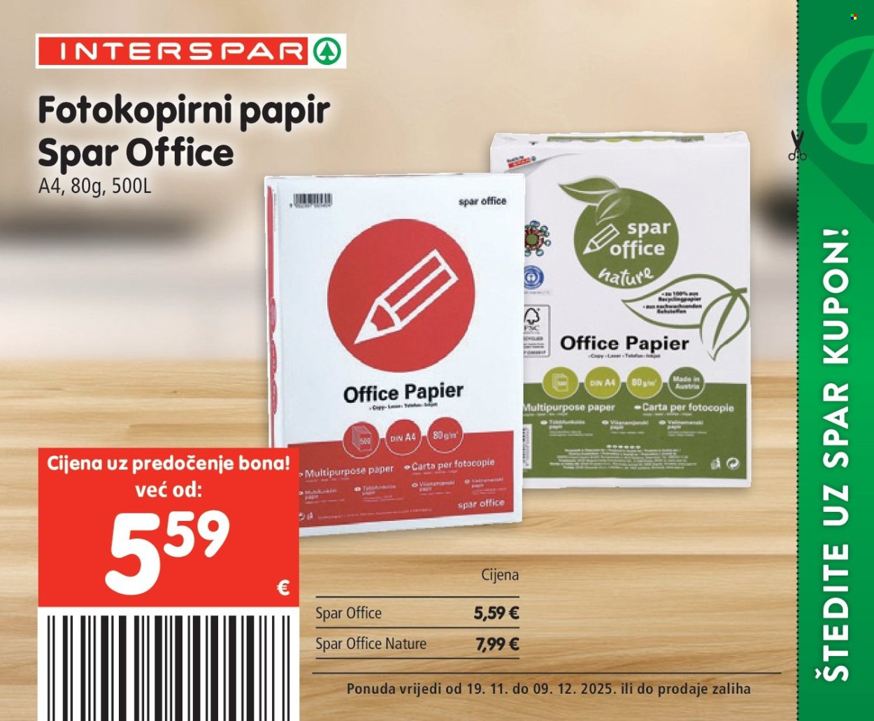 INTERSPAR katalog - INTERSPAR bon