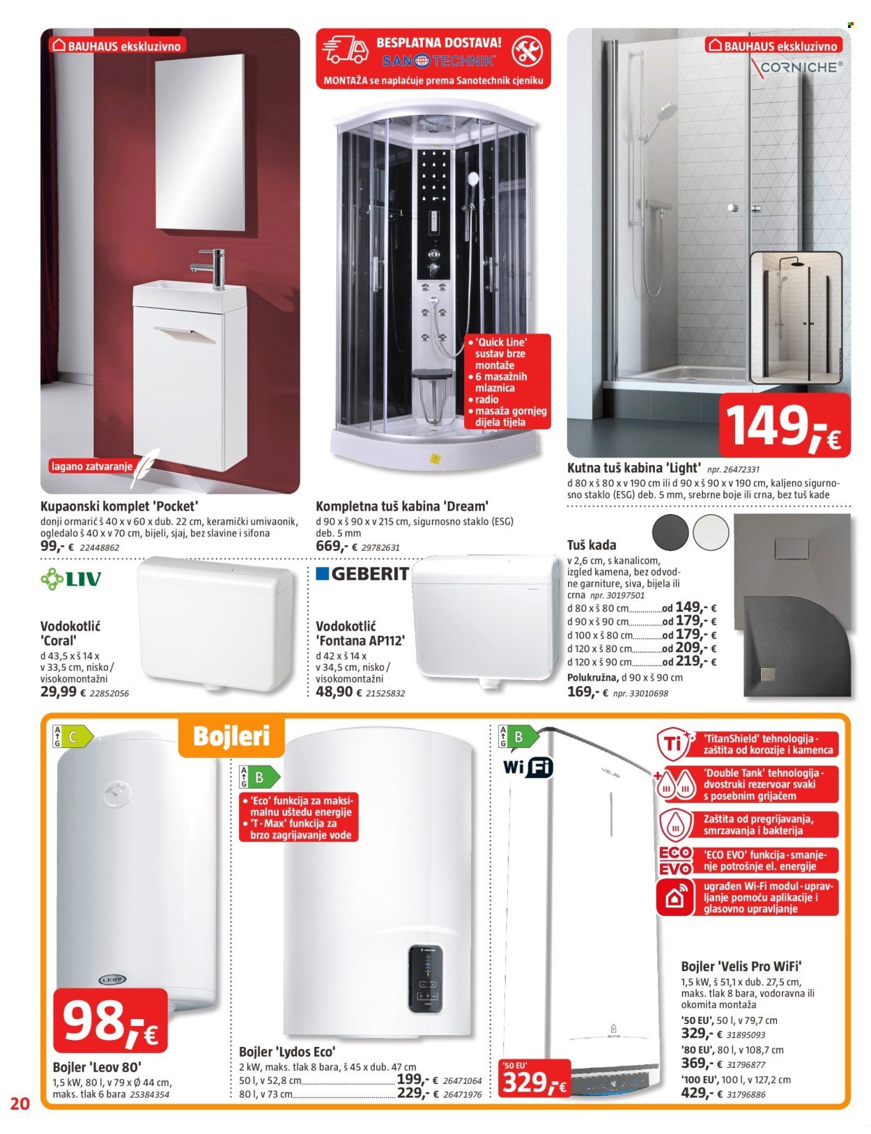 BAUHAUS katalog - Letak Travanj 2026.